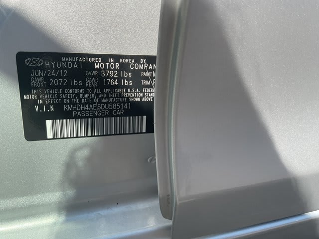 2013 Hyundai Elantra used 4dr car for sale at Peterson Auto Sales in Midvale, UT — photo 14 of 20