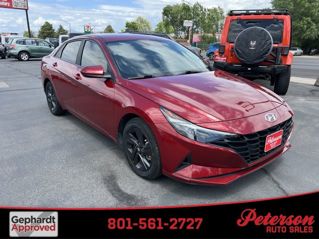 2023 Hyundai Elantra used 4dr car for sale at Peterson Auto Sales in Midvale, UT