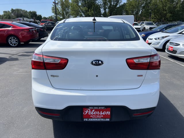 2014 Kia Rio used 4dr car for sale at Peterson Auto Sales in Midvale, UT — photo 9 of 20