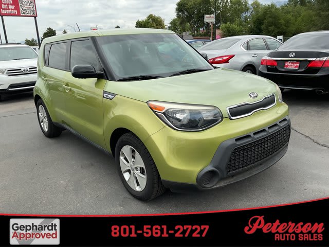 2015 Kia Soul used hatchback for sale at Peterson Auto Sales in Midvale, UT