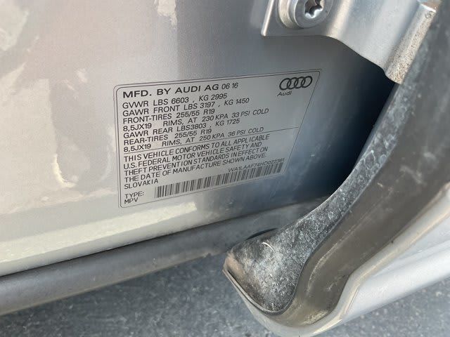 2017 Audi Q7 used sport utility for sale at Peterson Auto Sales in Midvale, UT — photo 23 of 23