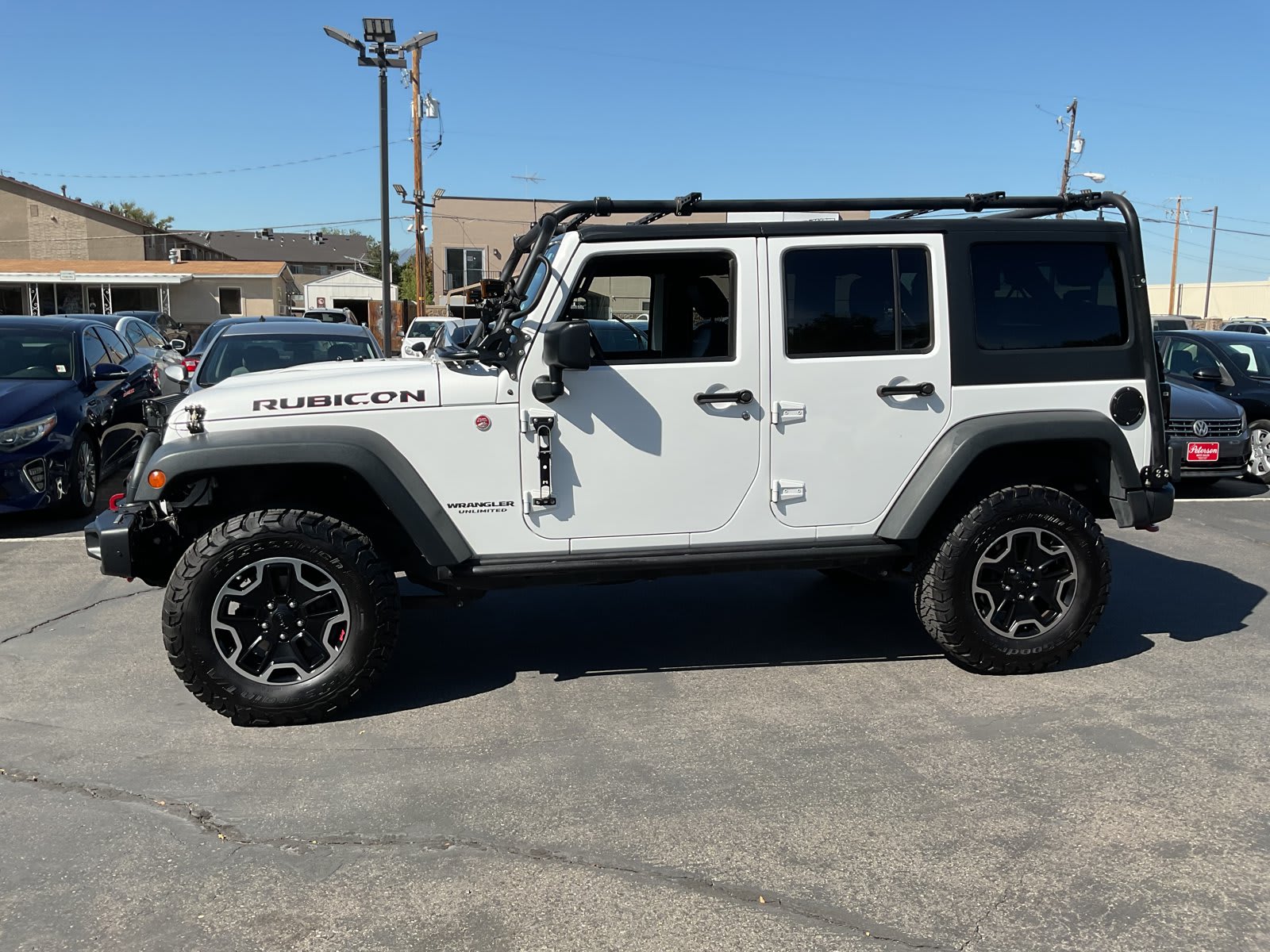 2015 Jeep Wrangler Unlimited used convertible for sale at Peterson Auto Sales in Midvale, UT — photo 5 of 20