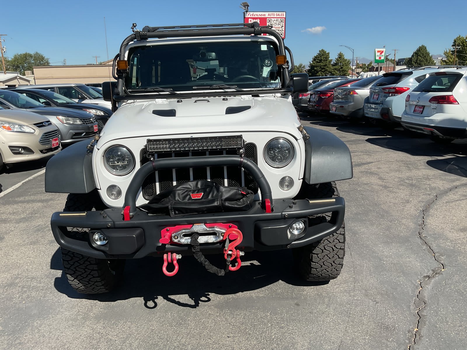 2015 Jeep Wrangler Unlimited used convertible for sale at Peterson Auto Sales in Midvale, UT — photo 3 of 20