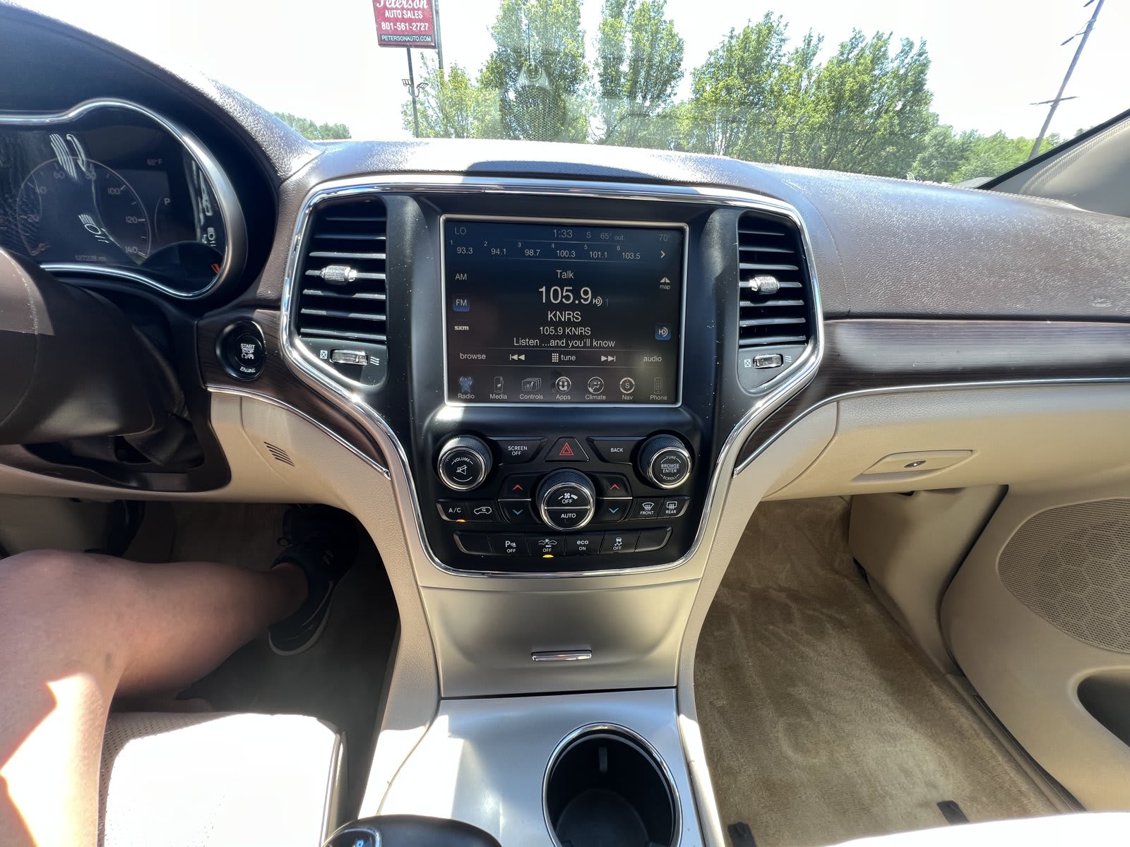 2015 Jeep Grand Cherokee used sport utility for sale at Peterson Auto Sales in Midvale, UT — photo 16 of 23