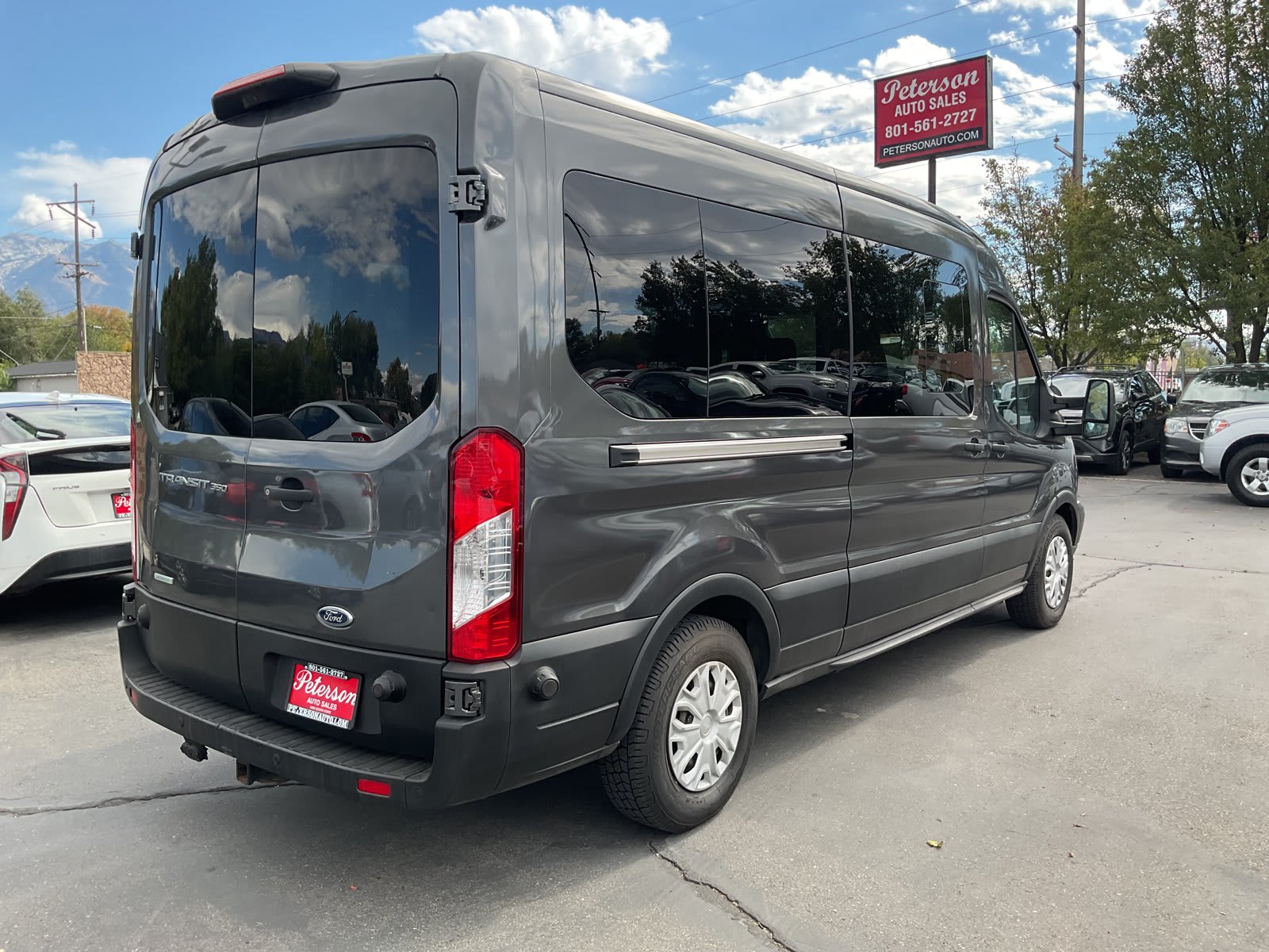 2019 Ford Transit Passenger Wagon used full-size passenger van for sale at Peterson Auto Sales in Midvale, UT — photo 6 of 20
