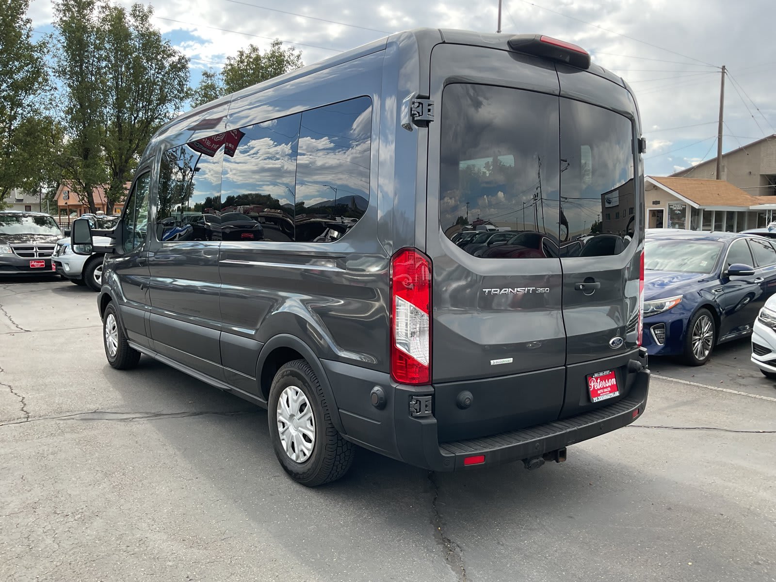 2019 Ford Transit Passenger Wagon used full-size passenger van for sale at Peterson Auto Sales in Midvale, UT — photo 7 of 20