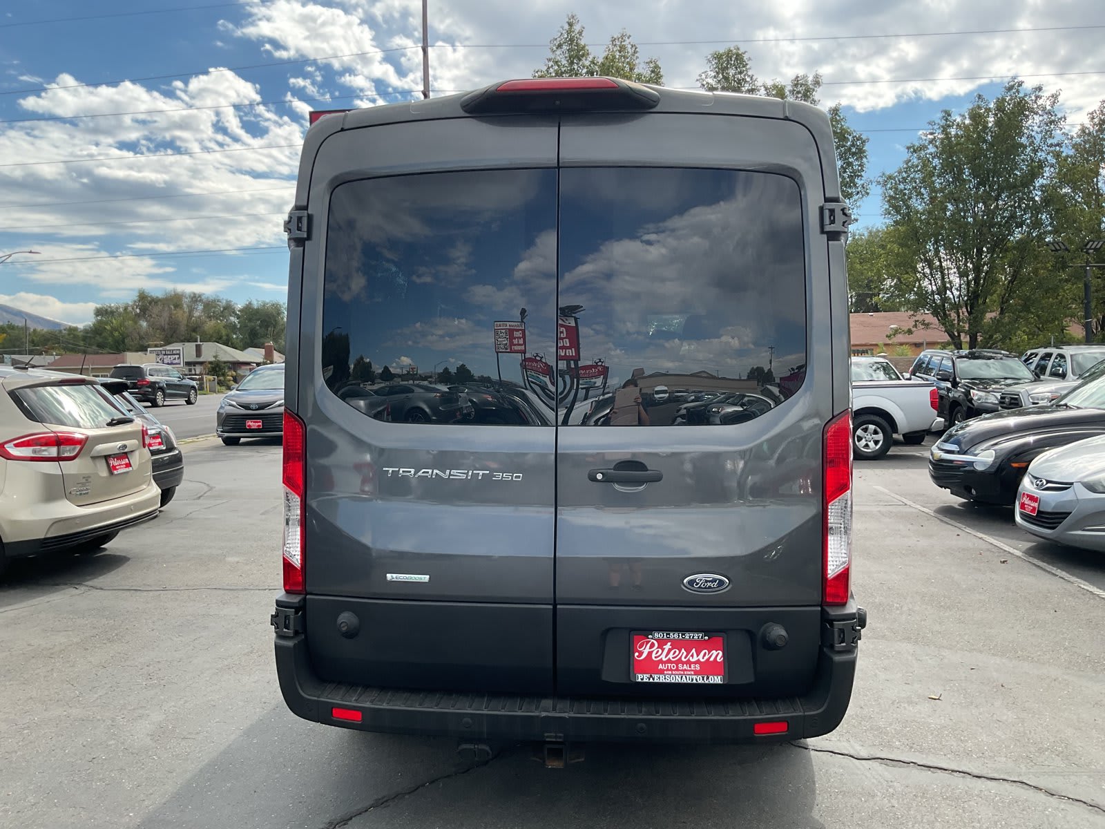2019 Ford Transit Passenger Wagon used full-size passenger van for sale at Peterson Auto Sales in Midvale, UT — photo 8 of 20