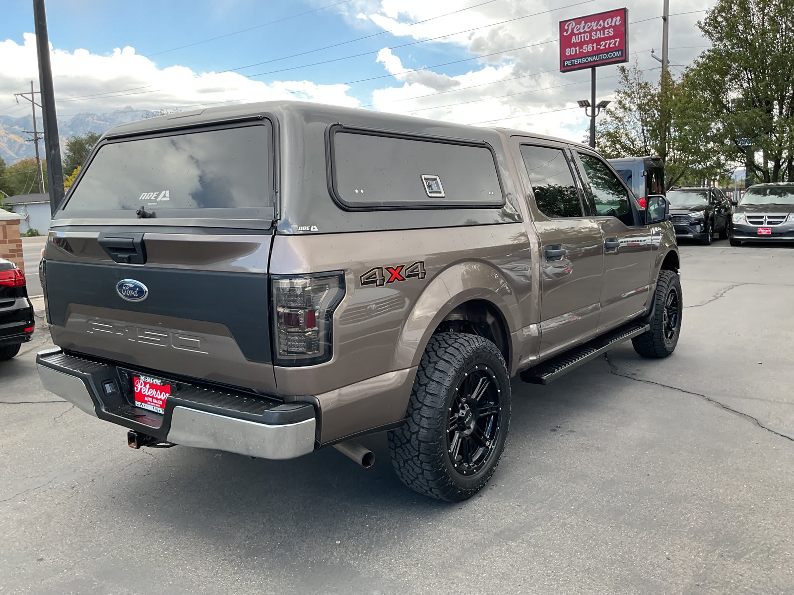 2018 Ford F-150 used crew cab pickup for sale at Peterson Auto Sales in Midvale, UT — photo 6 of 20