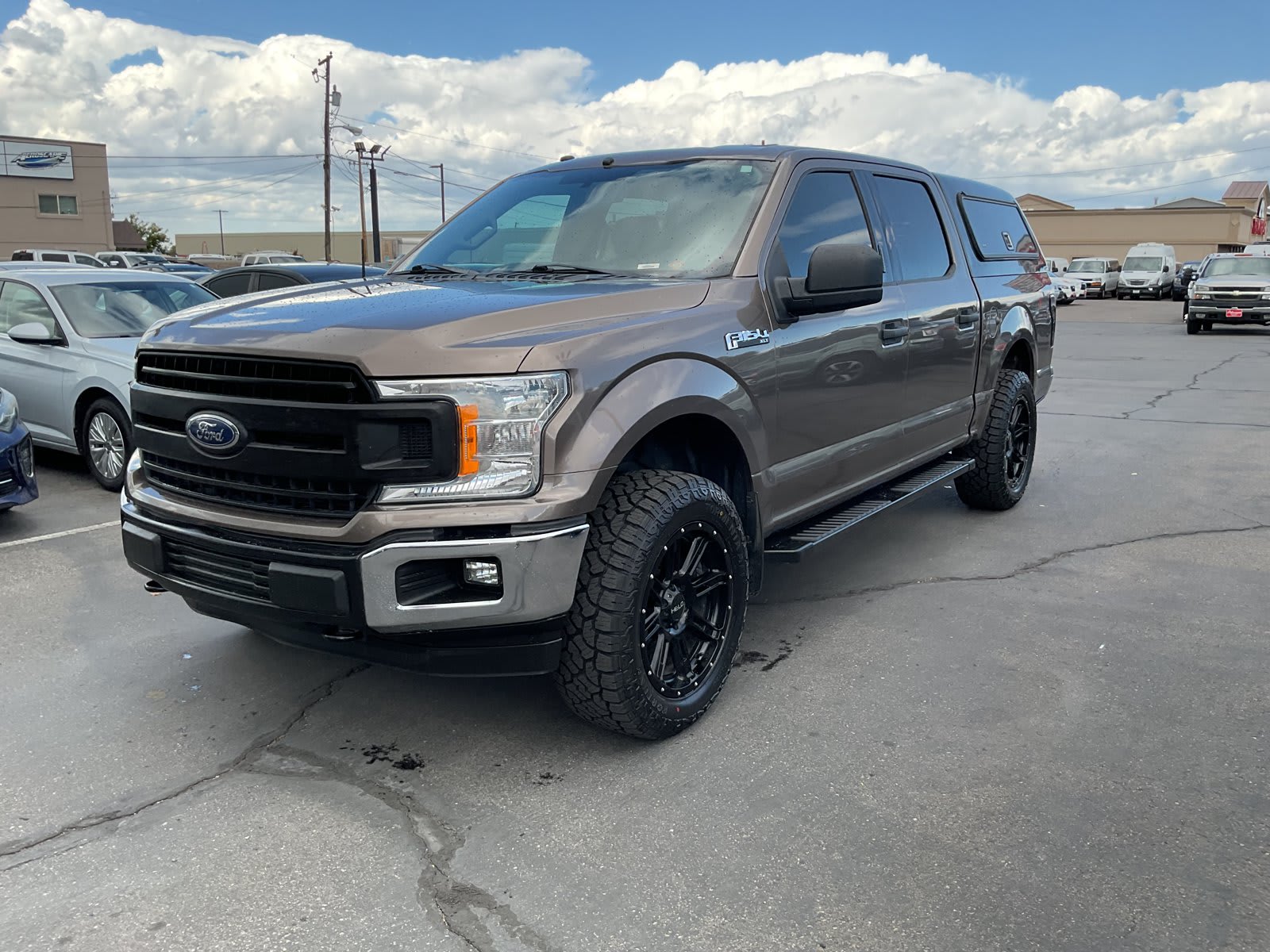 2018 Ford F-150 used crew cab pickup for sale at Peterson Auto Sales in Midvale, UT — photo 2 of 20