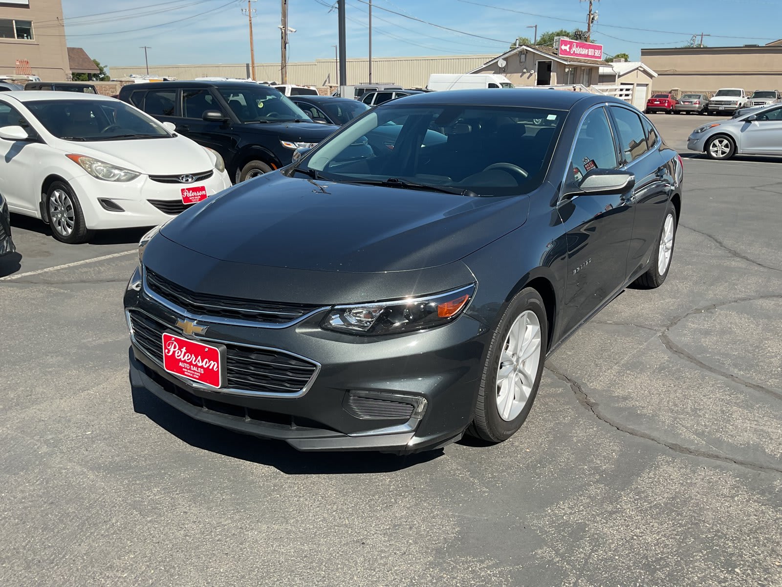 2017 Chevrolet Malibu used 4dr car for sale at Peterson Auto Sales in Midvale, UT — photo 2 of 20