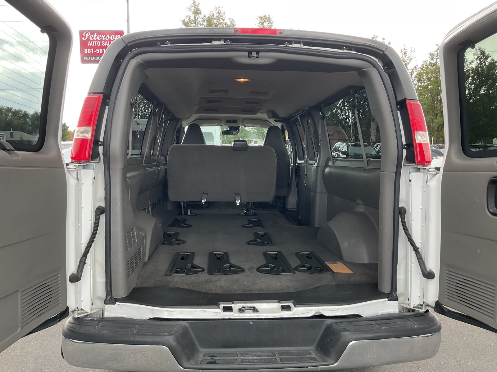 2019 Chevrolet Express Passenger used full-size passenger van for sale at Peterson Auto Sales in Midvale, UT — photo 9 of 22