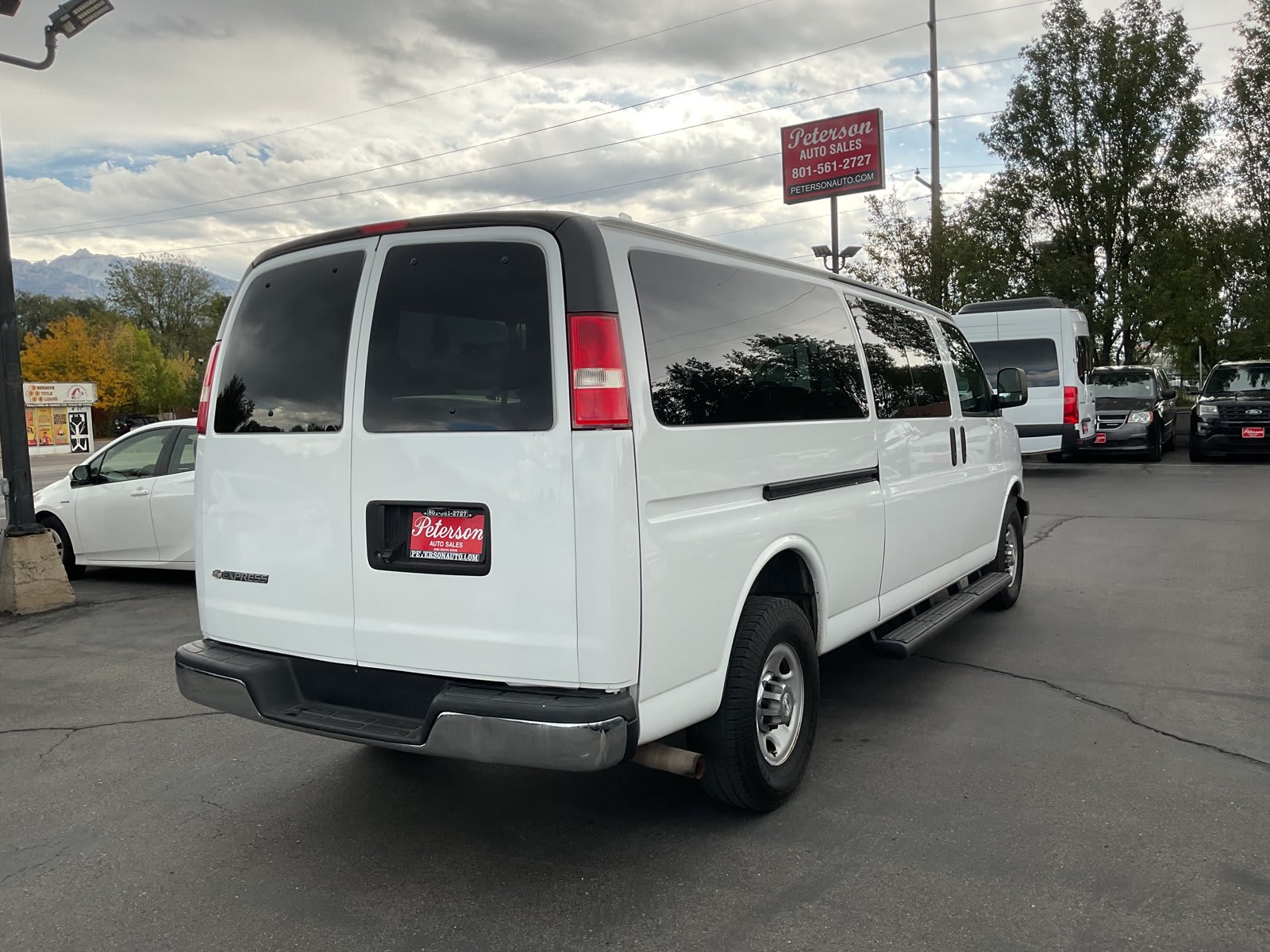 2019 Chevrolet Express Passenger used full-size passenger van for sale at Peterson Auto Sales in Midvale, UT — photo 6 of 22