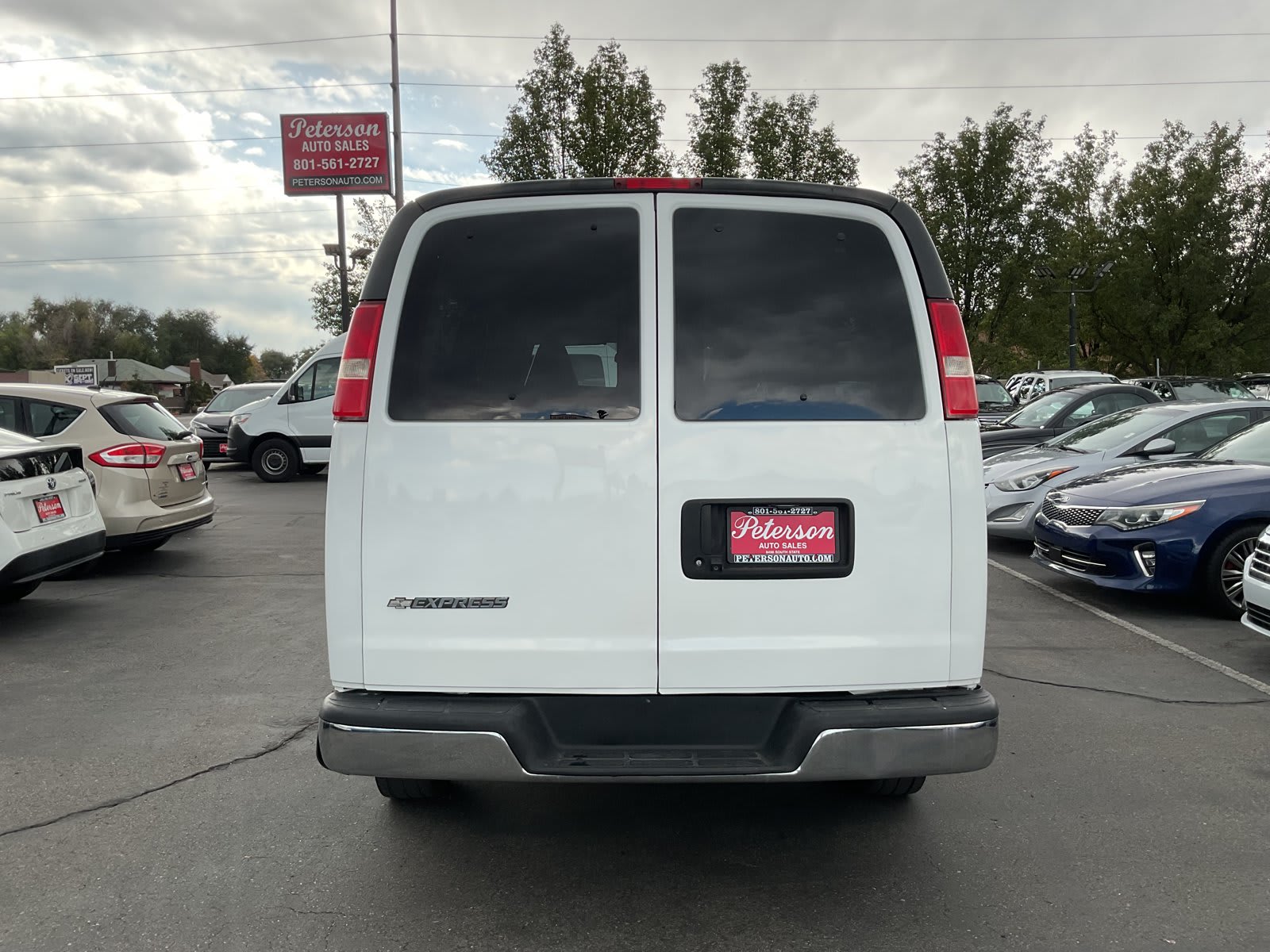 2019 Chevrolet Express Passenger used full-size passenger van for sale at Peterson Auto Sales in Midvale, UT — photo 8 of 22