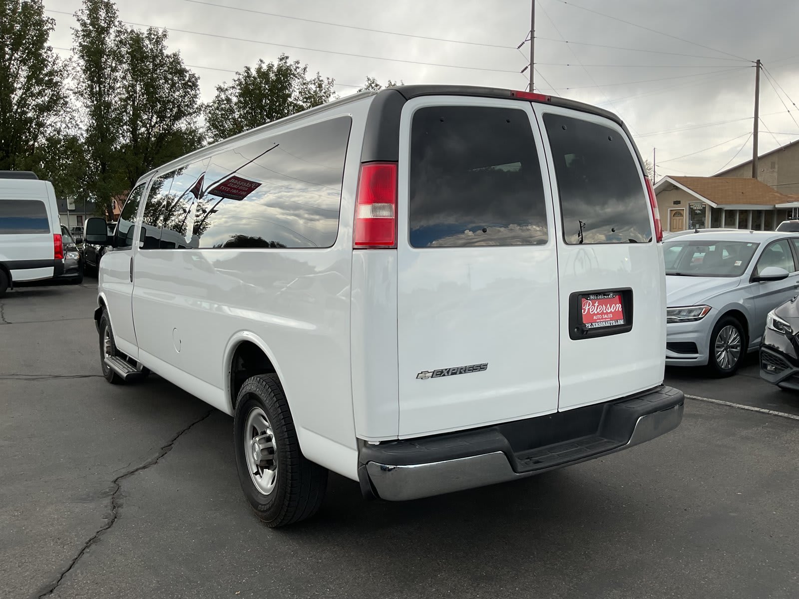2019 Chevrolet Express Passenger used full-size passenger van for sale at Peterson Auto Sales in Midvale, UT — photo 7 of 22