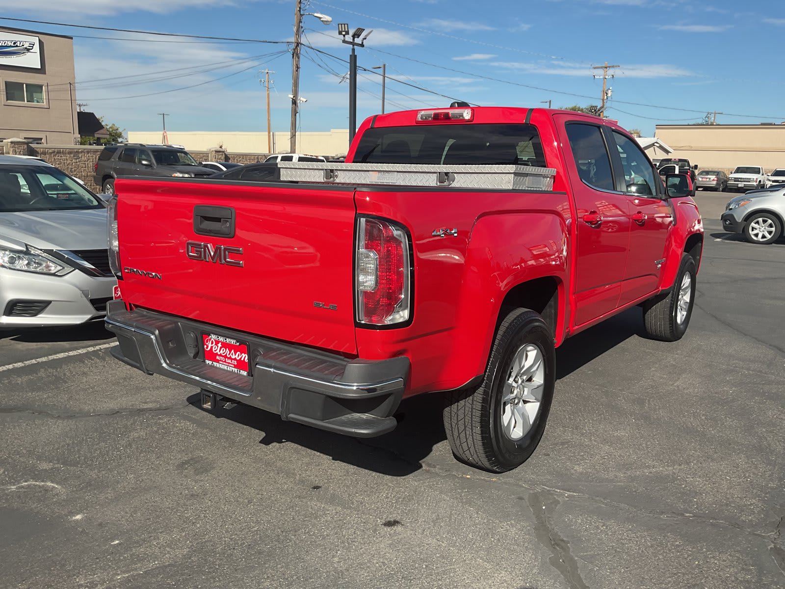 2015 GMC Canyon used crew cab pickup for sale at Peterson Auto Sales in Midvale, UT — photo 6 of 20