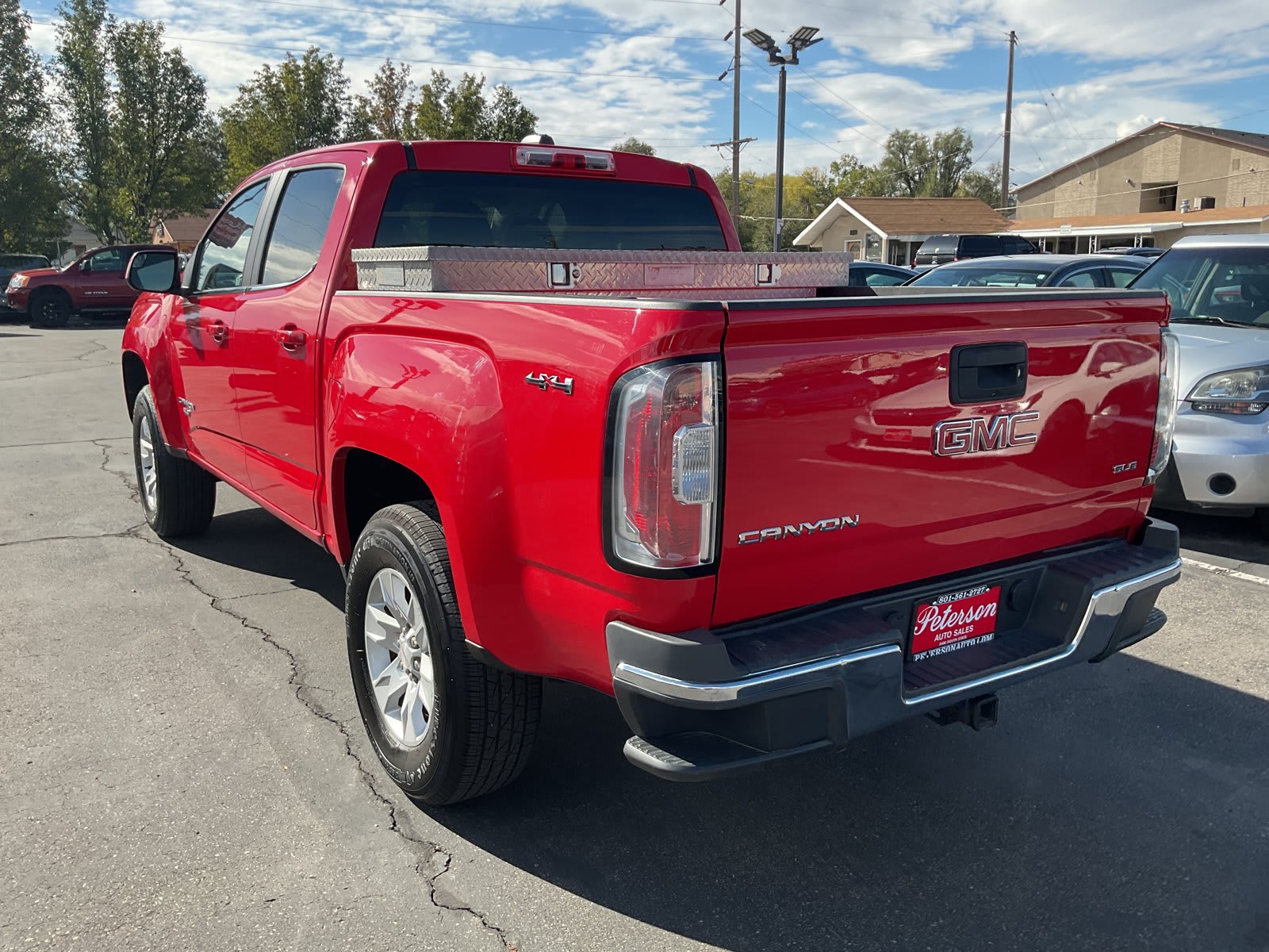2015 GMC Canyon used crew cab pickup for sale at Peterson Auto Sales in Midvale, UT — photo 7 of 20