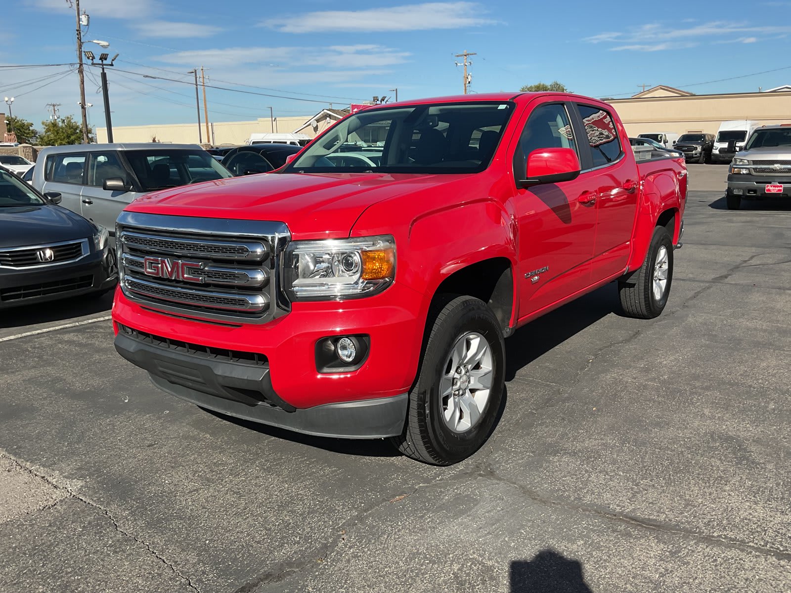 2015 GMC Canyon used crew cab pickup for sale at Peterson Auto Sales in Midvale, UT — photo 2 of 20