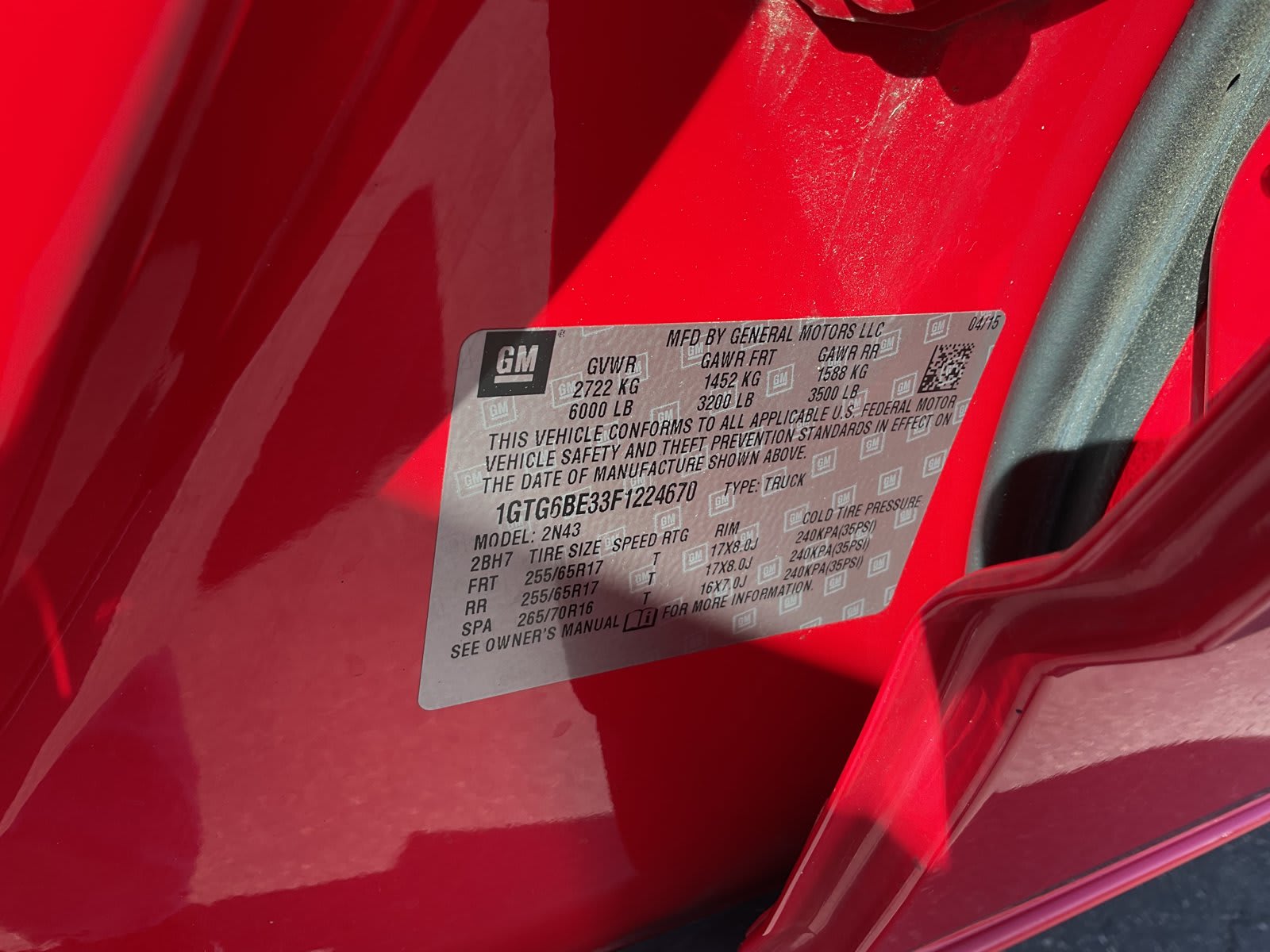 2015 GMC Canyon used crew cab pickup for sale at Peterson Auto Sales in Midvale, UT — photo 19 of 20