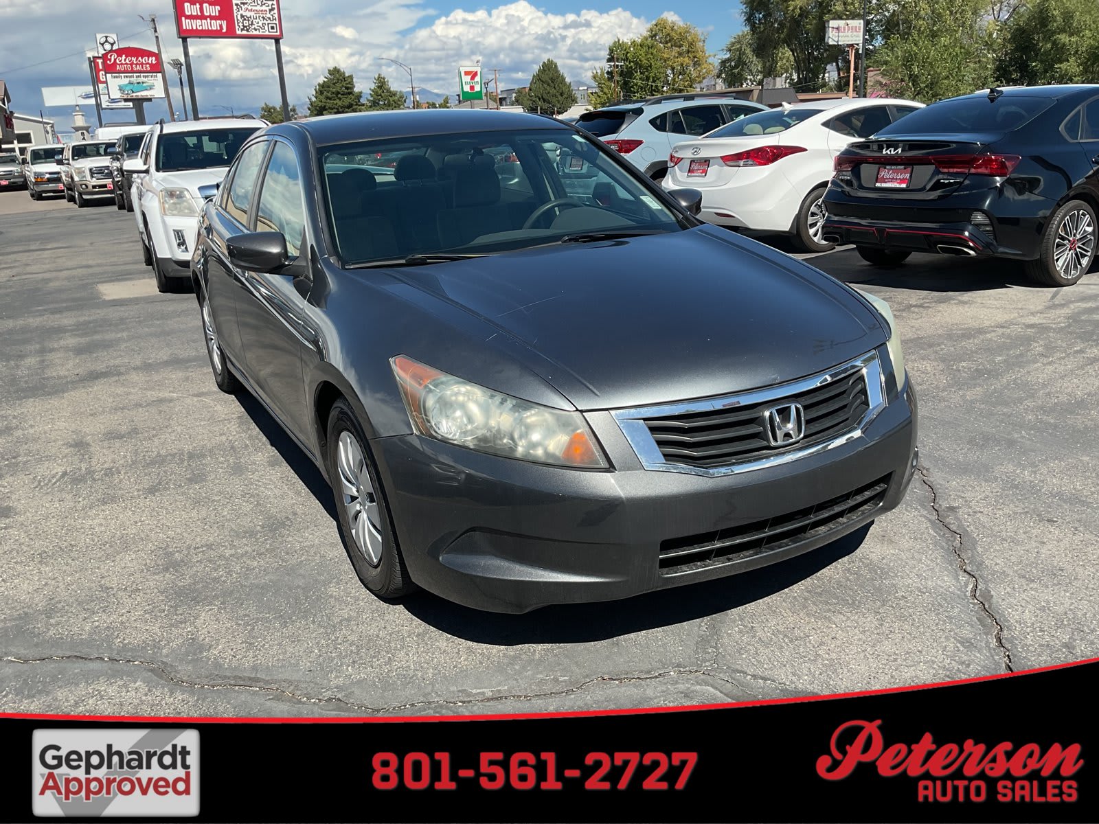 2010 Honda Accord Sdn used 4dr car for sale at Peterson Auto Sales in Midvale, UT