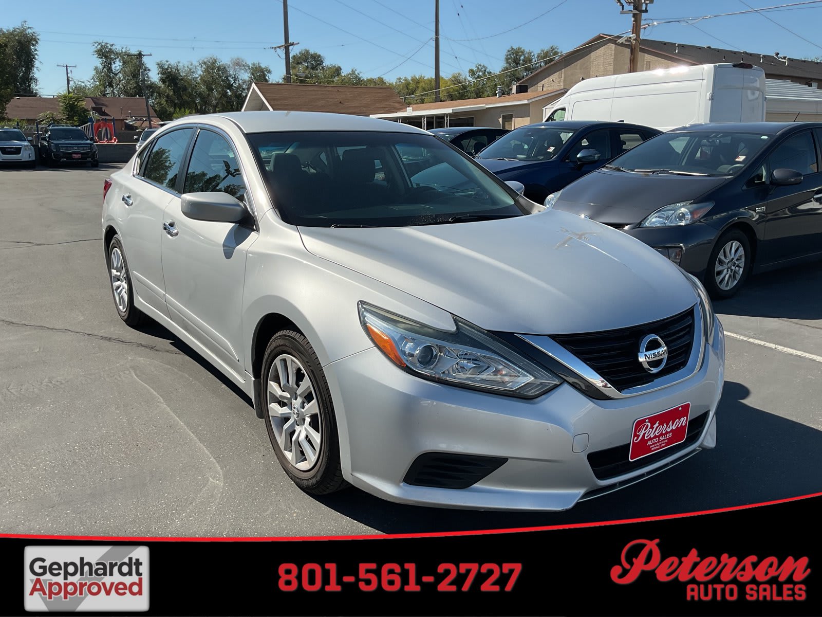 2017 Nissan Altima used 4dr car for sale at Peterson Auto Sales in Midvale, UT
