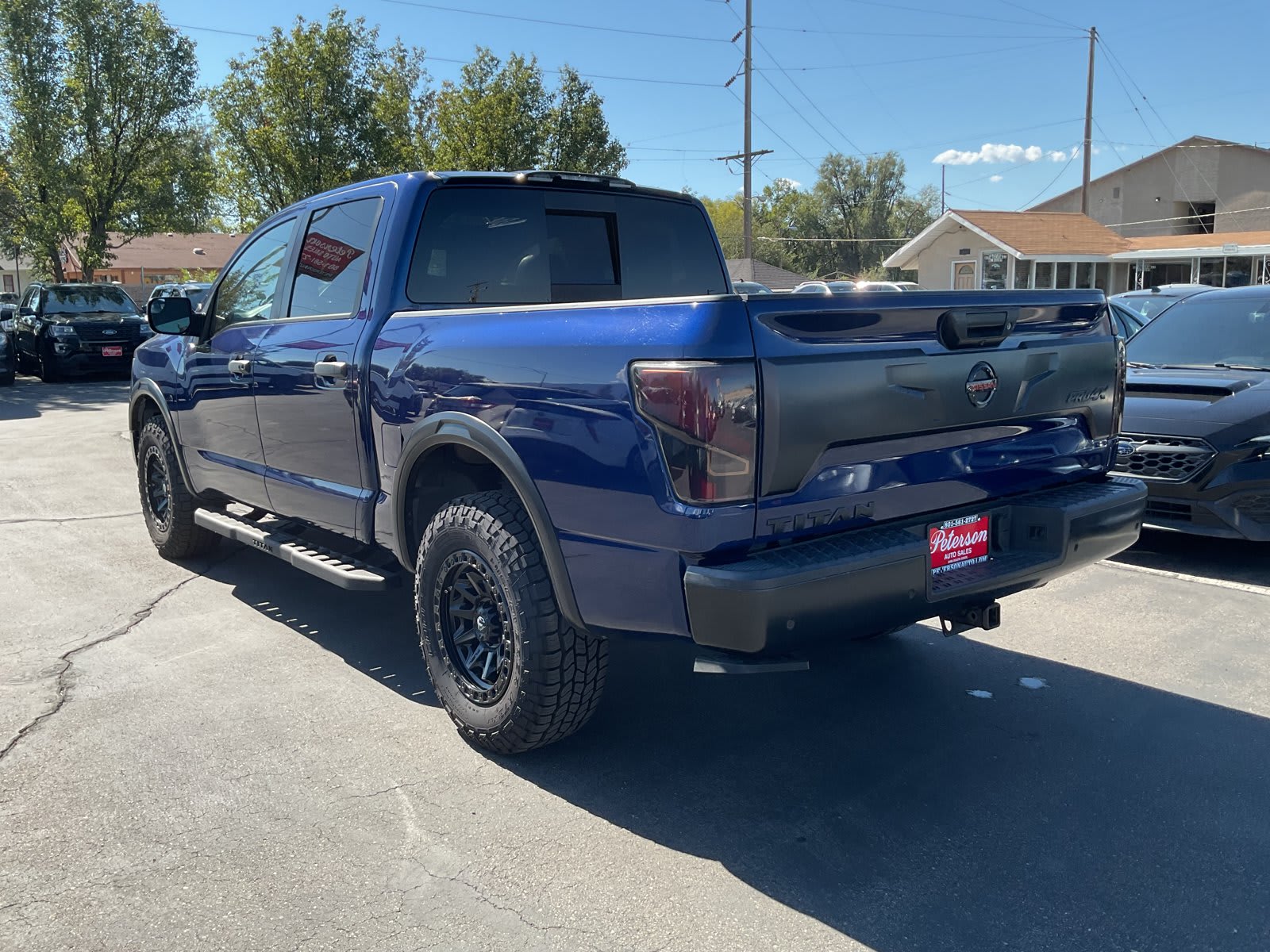 2021 Nissan Titan used crew cab pickup for sale at Peterson Auto Sales in Midvale, UT — photo 7 of 22