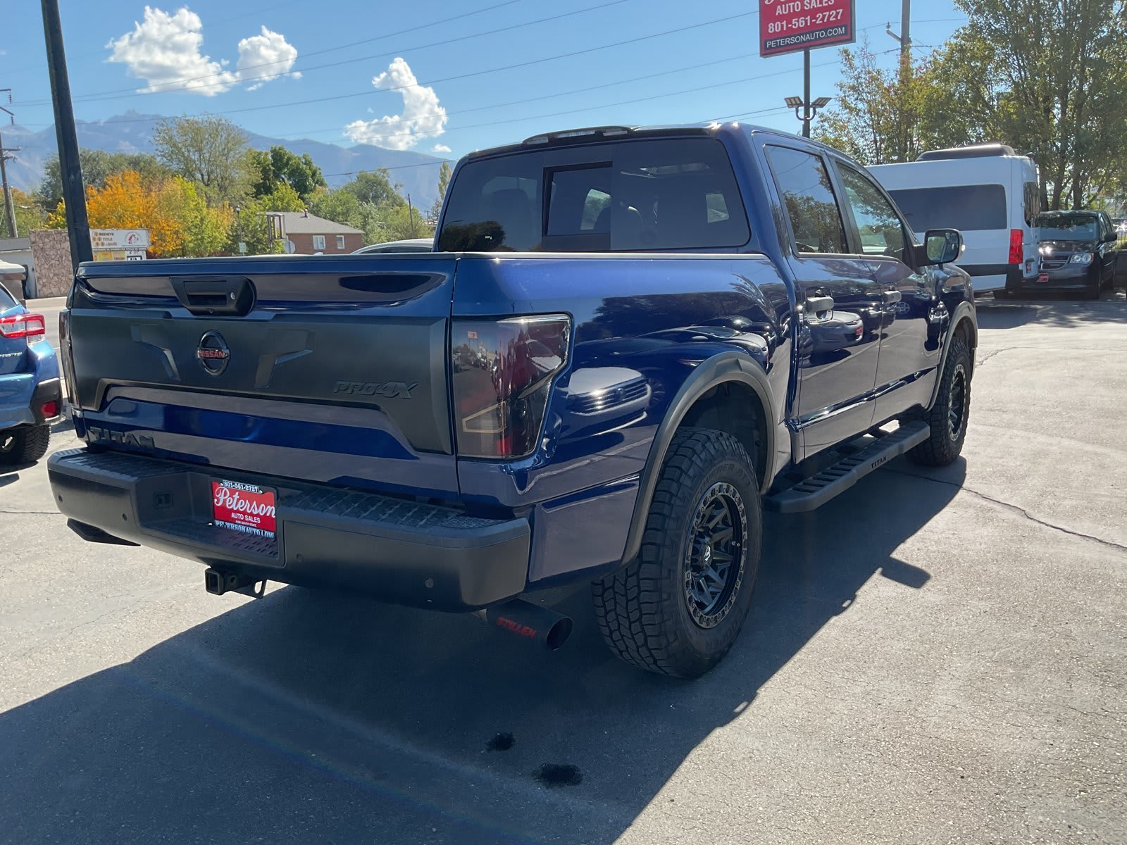 2021 Nissan Titan used crew cab pickup for sale at Peterson Auto Sales in Midvale, UT — photo 6 of 22