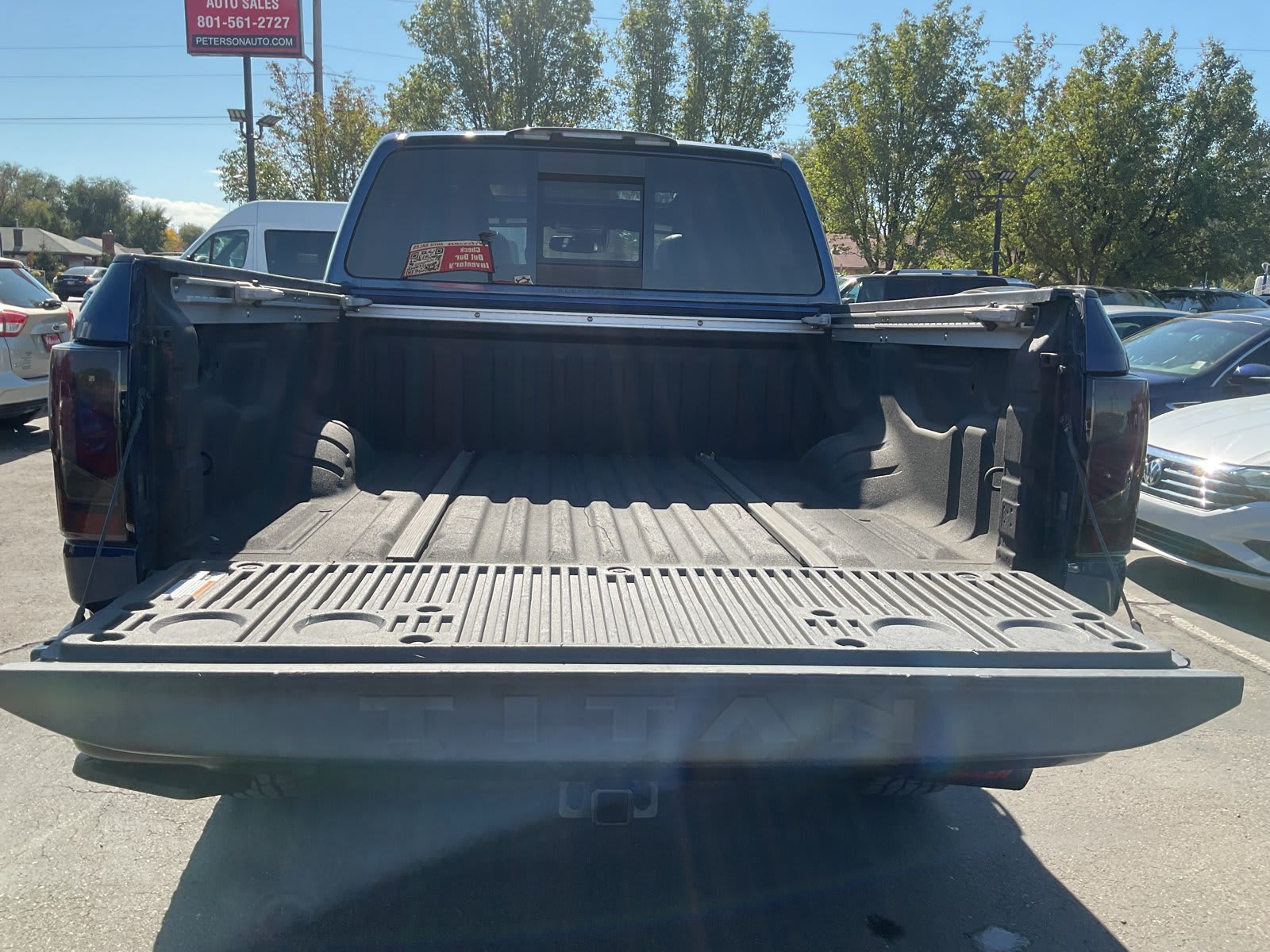 2021 Nissan Titan used crew cab pickup for sale at Peterson Auto Sales in Midvale, UT — photo 8 of 22