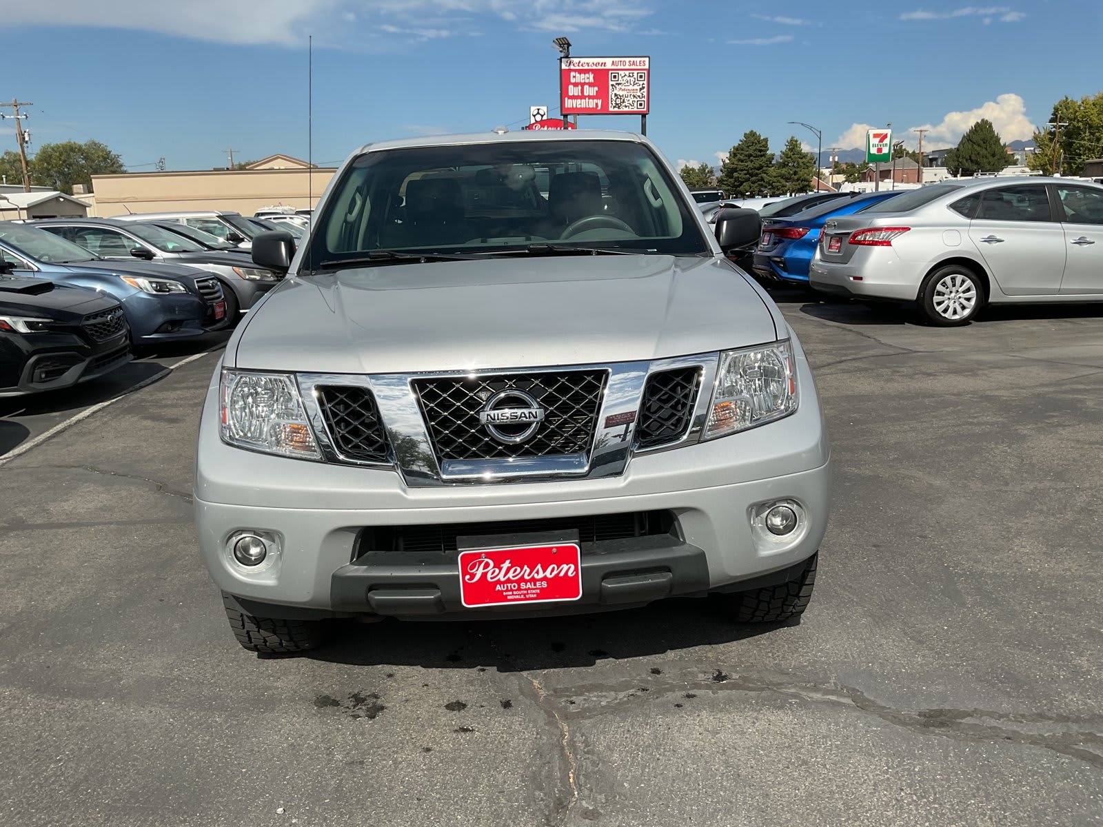 2013 Nissan Frontier used crew cab pickup for sale at Peterson Auto Sales in Midvale, UT — photo 3 of 20