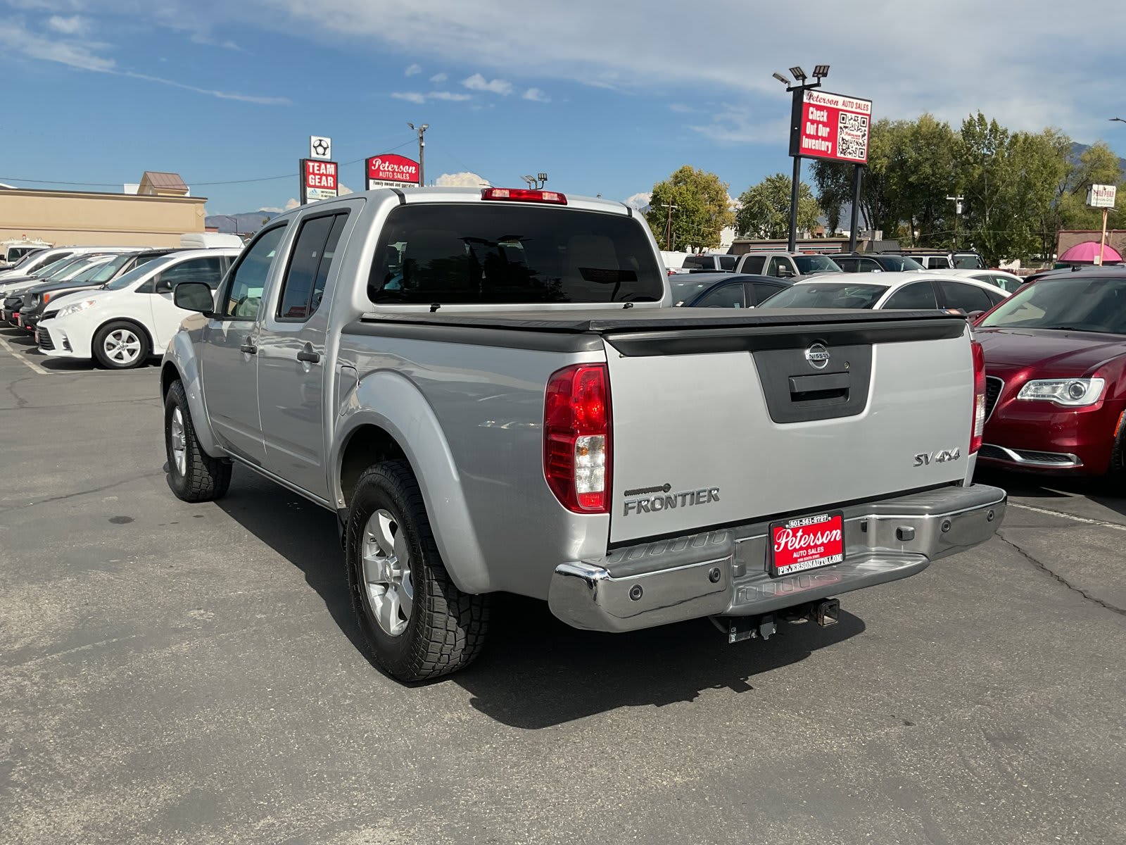 2013 Nissan Frontier used crew cab pickup for sale at Peterson Auto Sales in Midvale, UT — photo 7 of 20