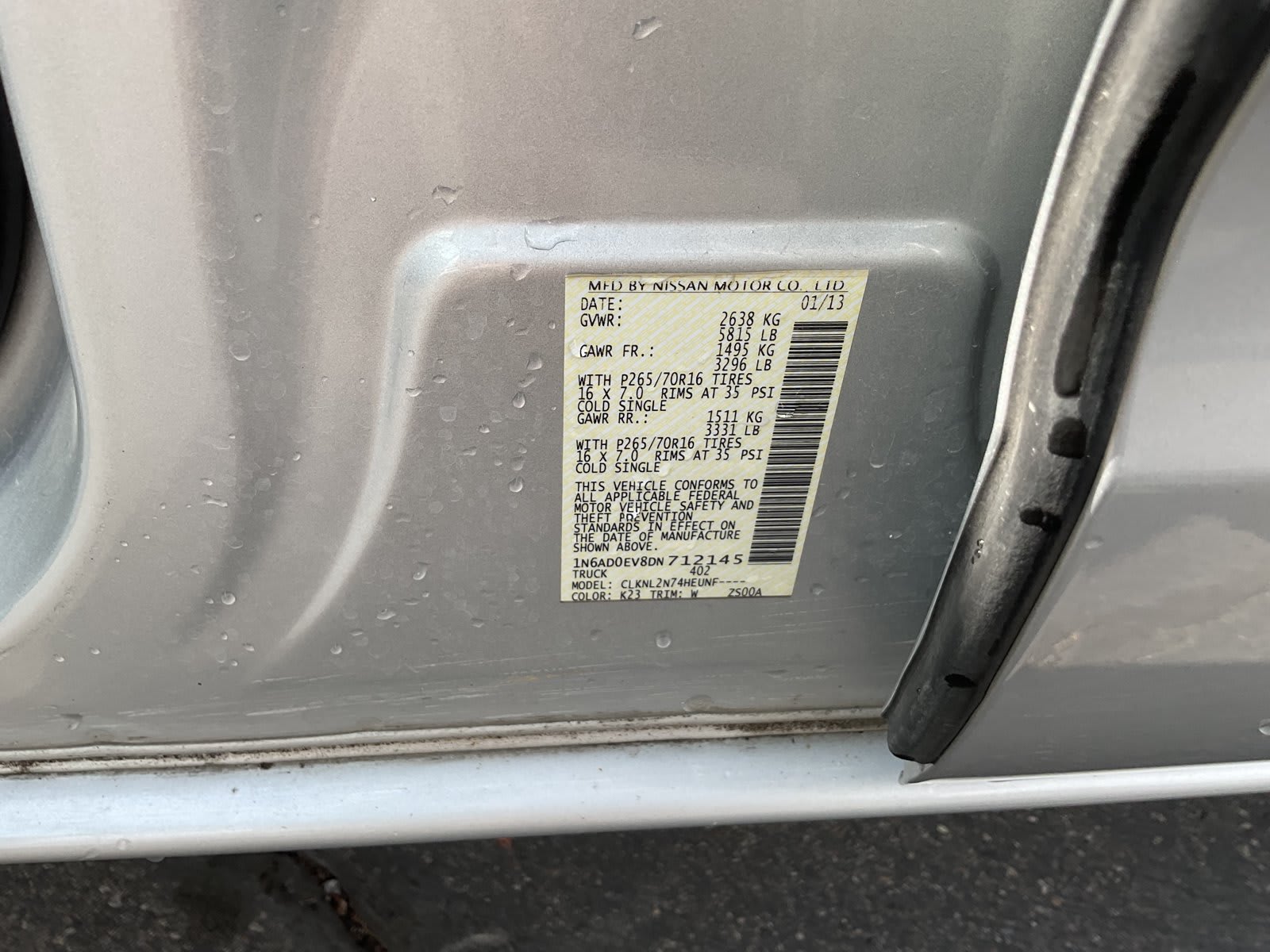 2013 Nissan Frontier used crew cab pickup for sale at Peterson Auto Sales in Midvale, UT — photo 20 of 20