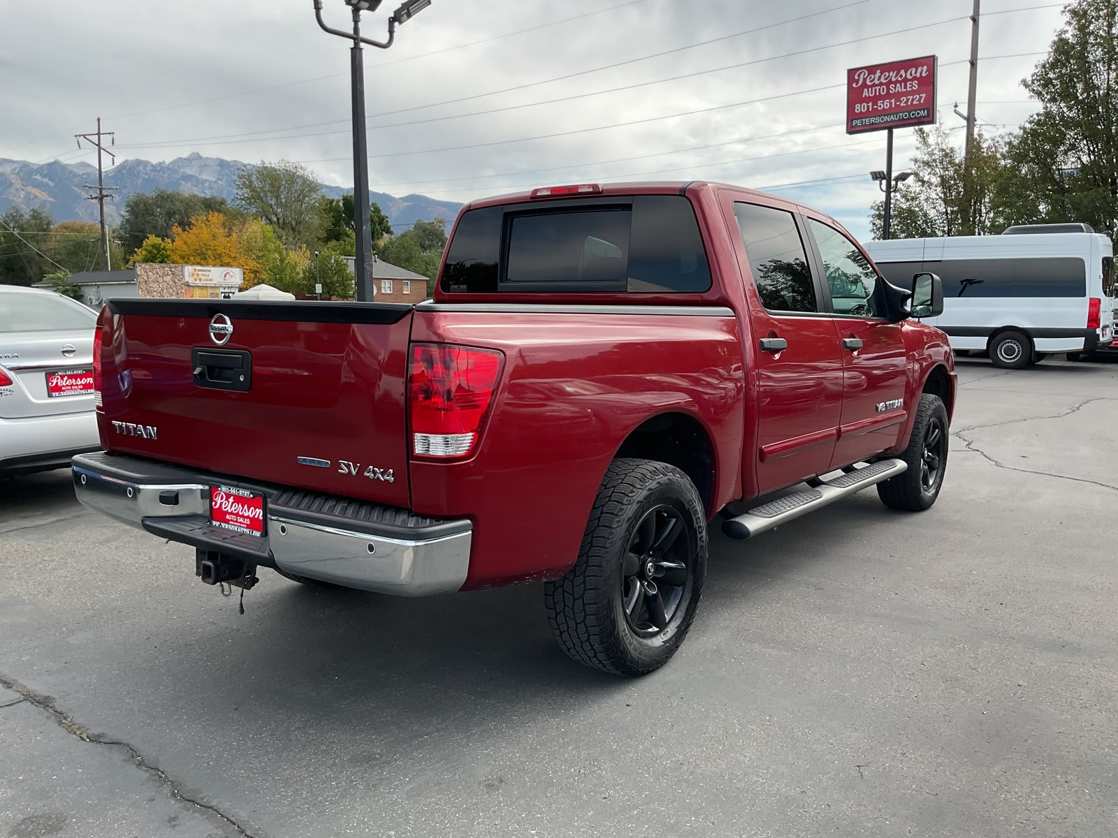 2013 Nissan Titan used crew cab pickup for sale at Peterson Auto Sales in Midvale, UT — photo 6 of 20