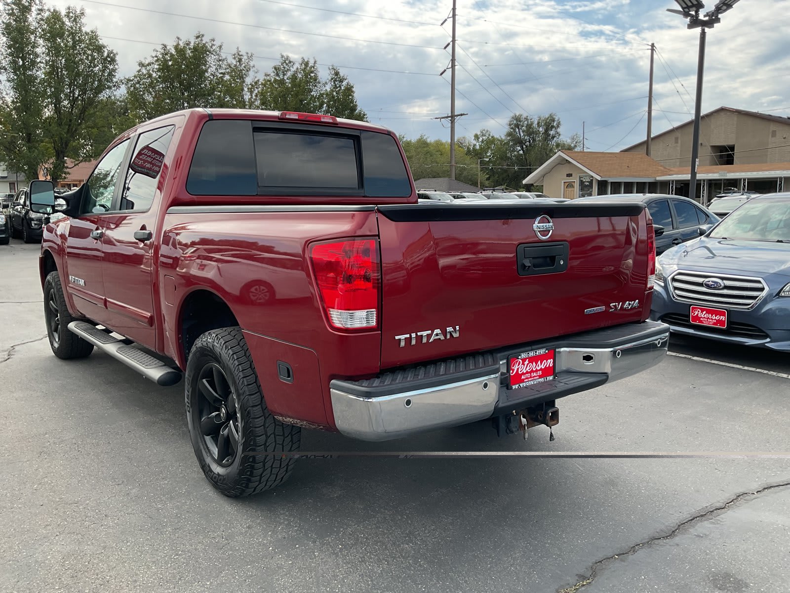 2013 Nissan Titan used crew cab pickup for sale at Peterson Auto Sales in Midvale, UT — photo 7 of 20