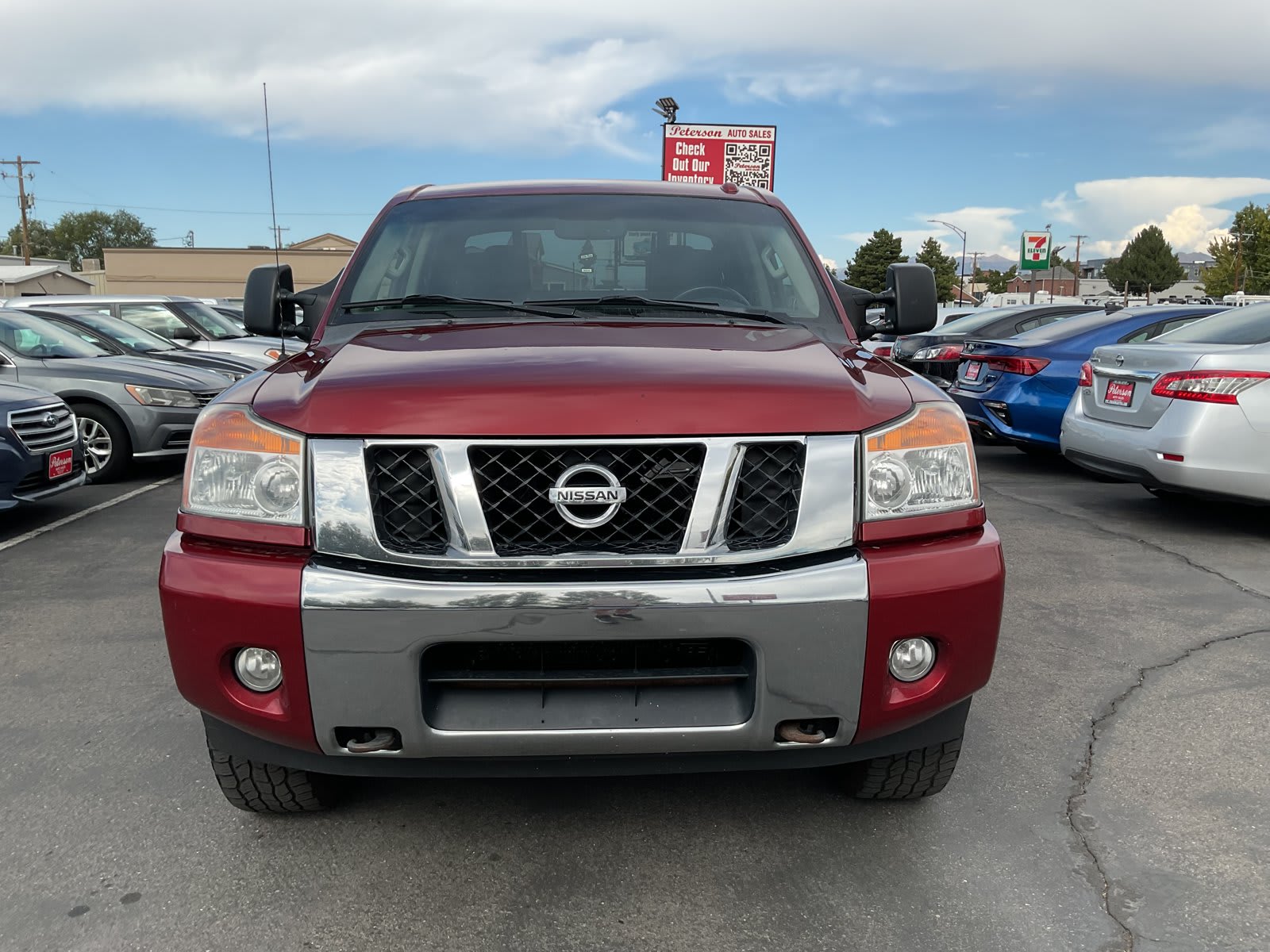 2013 Nissan Titan used crew cab pickup for sale at Peterson Auto Sales in Midvale, UT — photo 3 of 20