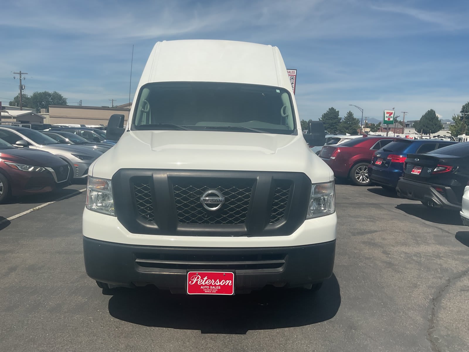 2019 Nissan NV Cargo used full-size cargo van for sale at Peterson Auto Sales in Midvale, UT — photo 2 of 20