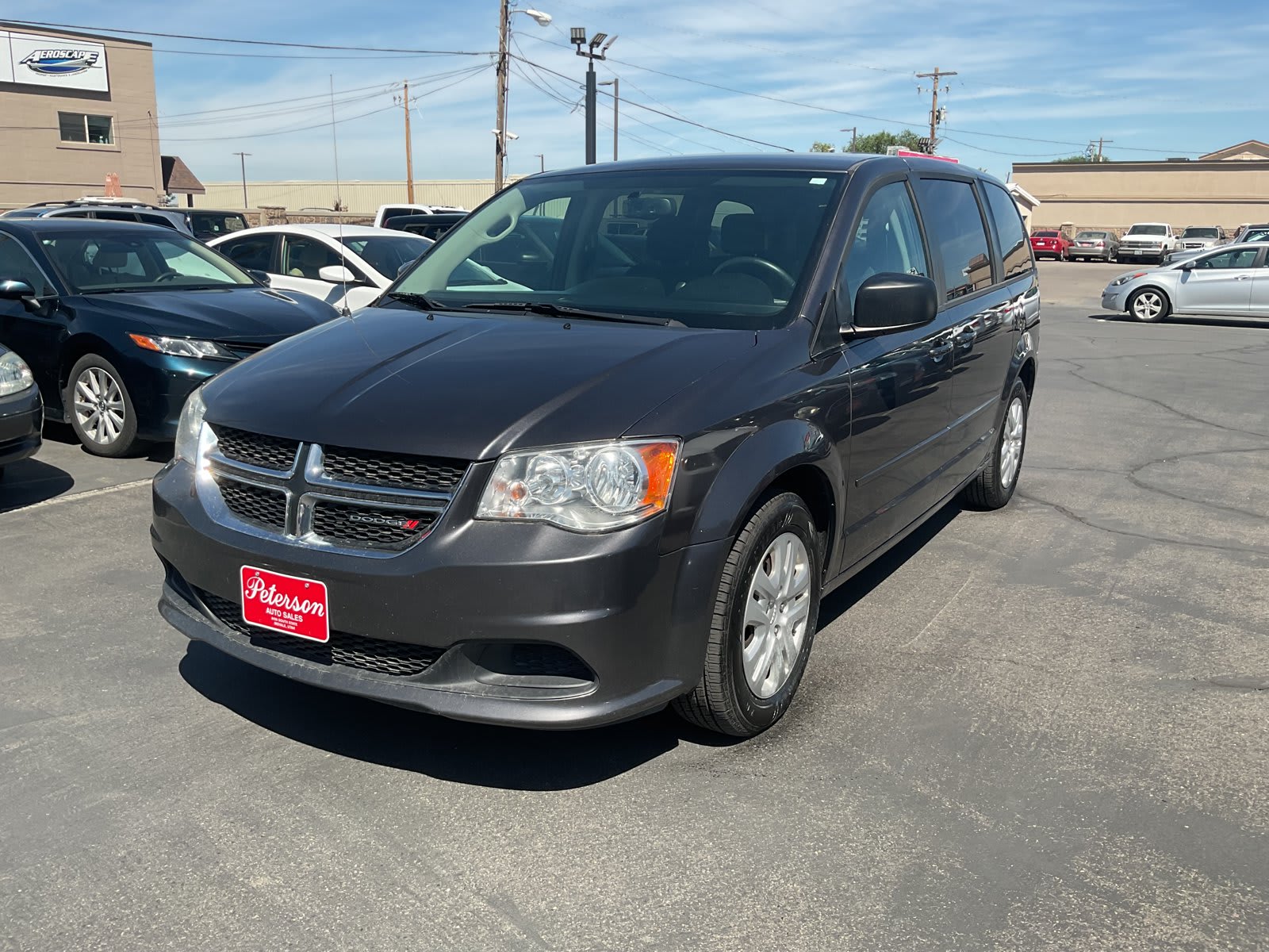 2017 Dodge Grand Caravan used mini-van, passenger for sale at Peterson Auto Sales in Midvale, UT — photo 2 of 20