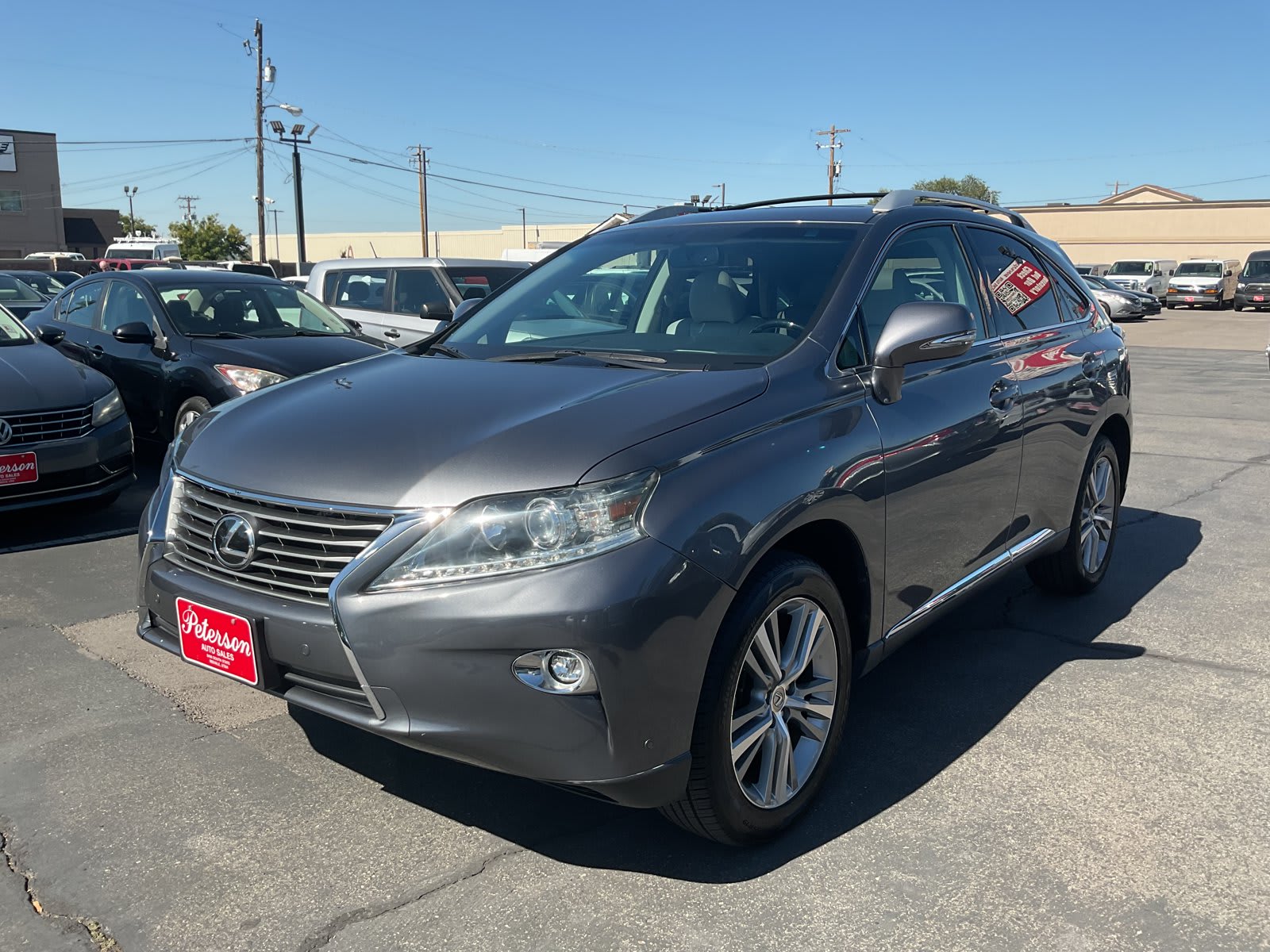 2015 Lexus RX 350 used sport utility for sale at Peterson Auto Sales in Midvale, UT — photo 2 of 22