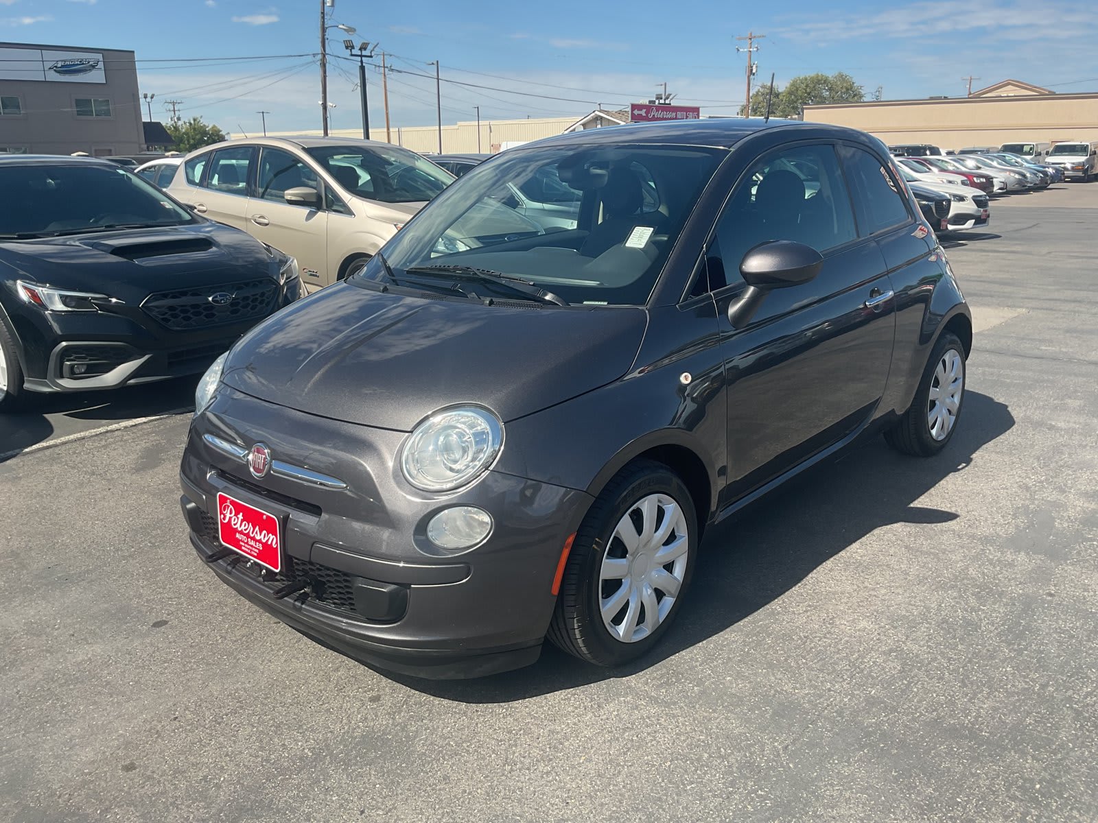 2016 FIAT 500 used hatchback for sale at Peterson Auto Sales in Midvale, UT — photo 2 of 22