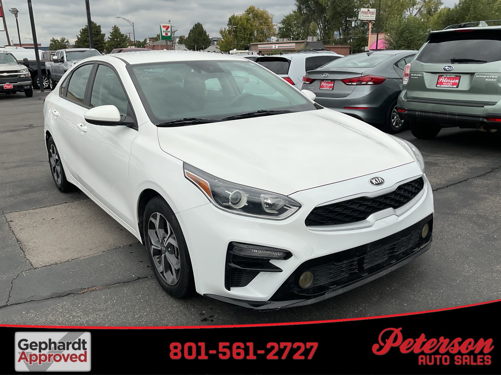 2021 Kia Forte used 4dr car for sale at Peterson Auto Sales in Midvale, UT