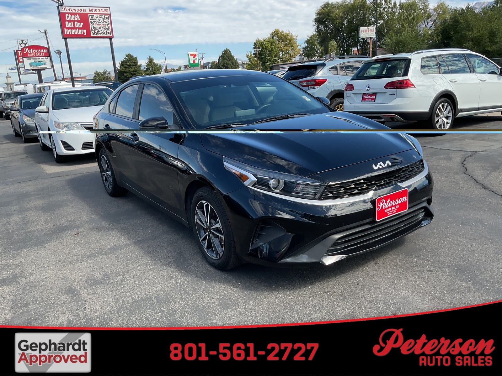 2023 Kia Forte used 4dr car for sale at Peterson Auto Sales in Midvale, UT