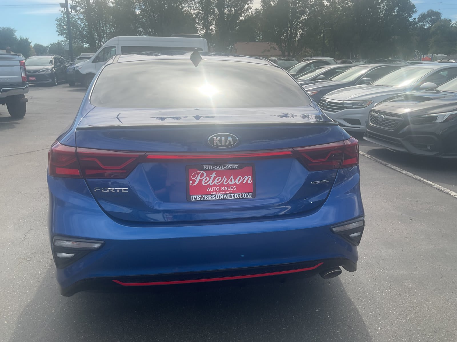 2020 Kia Forte used 4dr car for sale at Peterson Auto Sales in Midvale, UT — photo 8 of 20