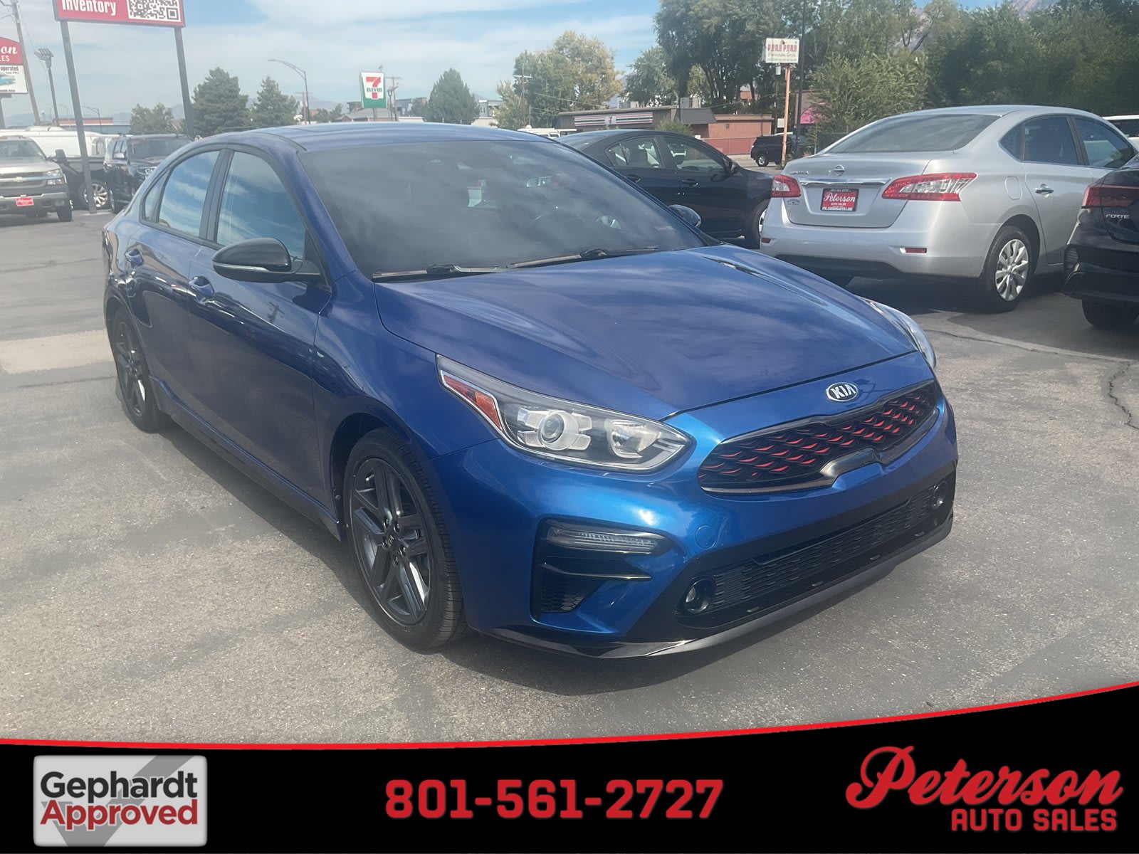 2020 Kia Forte used 4dr car for sale at Peterson Auto Sales in Midvale, UT