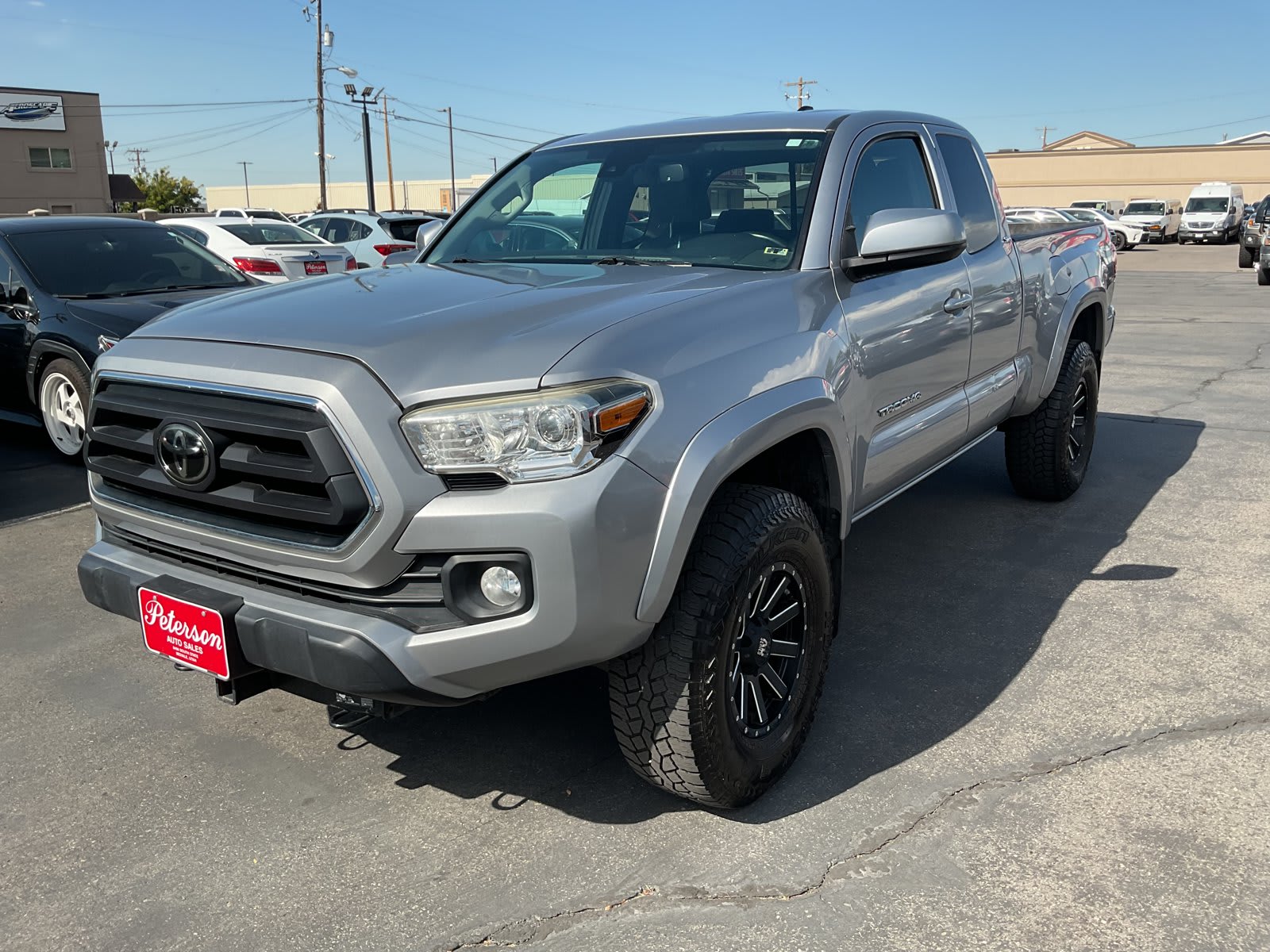2021 Toyota Tacoma 4WD used extended cab pickup for sale at Peterson Auto Sales in Midvale, UT — photo 2 of 19