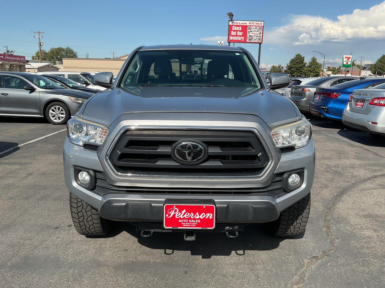 2021 Toyota Tacoma 4WD used extended cab pickup for sale at Peterson Auto Sales in Midvale, UT — photo 3 of 19