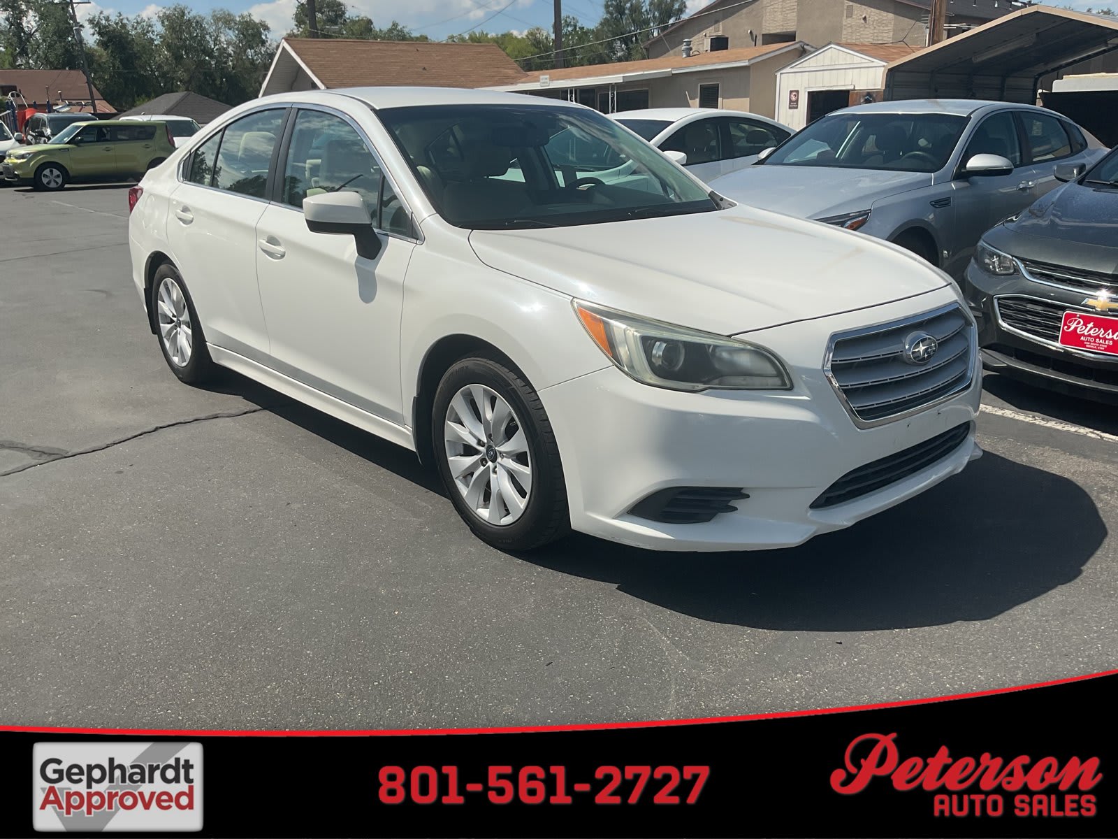 2016 Subaru Legacy used 4dr car for sale at Peterson Auto Sales in Midvale, UT