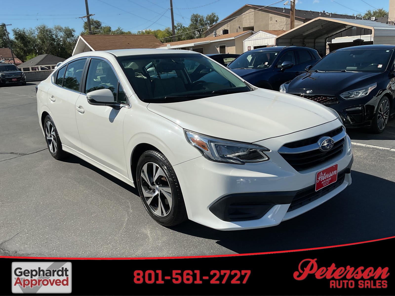 2021 Subaru Legacy used 4dr car for sale at Peterson Auto Sales in Midvale, UT
