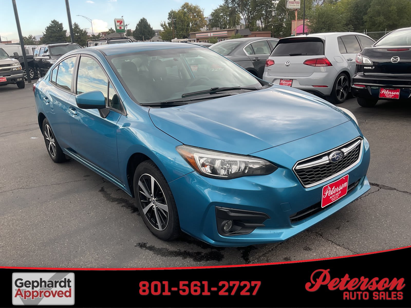 2019 Subaru Impreza used 4dr car for sale at Peterson Auto Sales in Midvale, UT