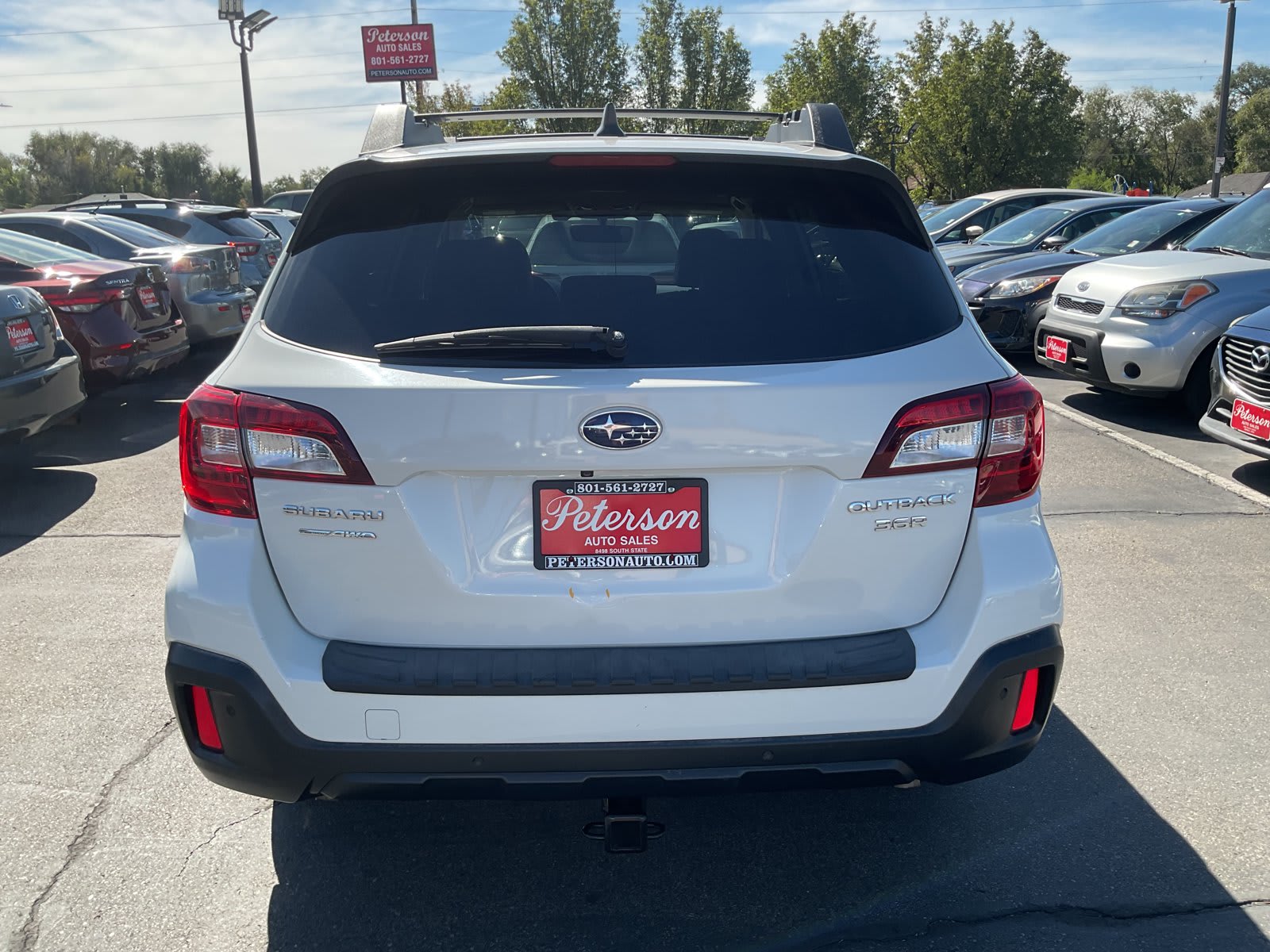 2018 Subaru Outback used sport utility for sale at Peterson Auto Sales in Midvale, UT — photo 8 of 22