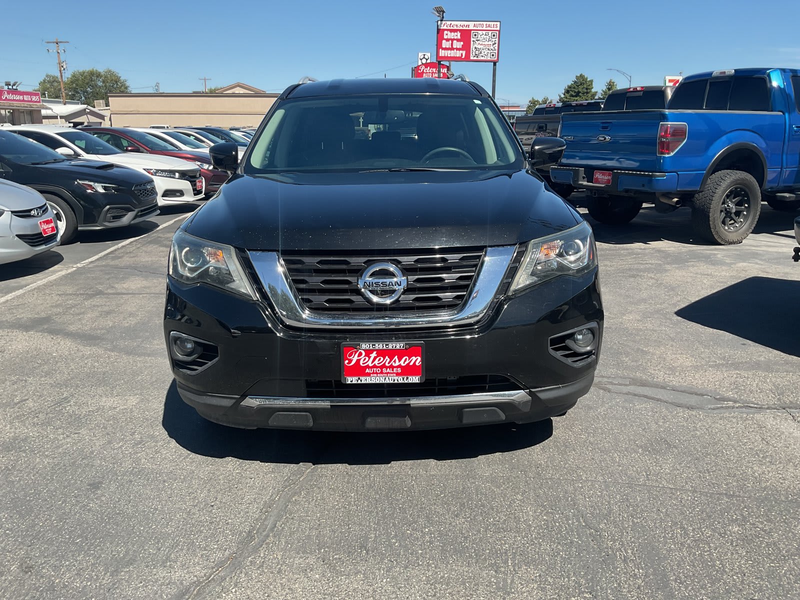 2017 Nissan Pathfinder used sport utility for sale at Peterson Auto Sales in Midvale, UT — photo 3 of 22