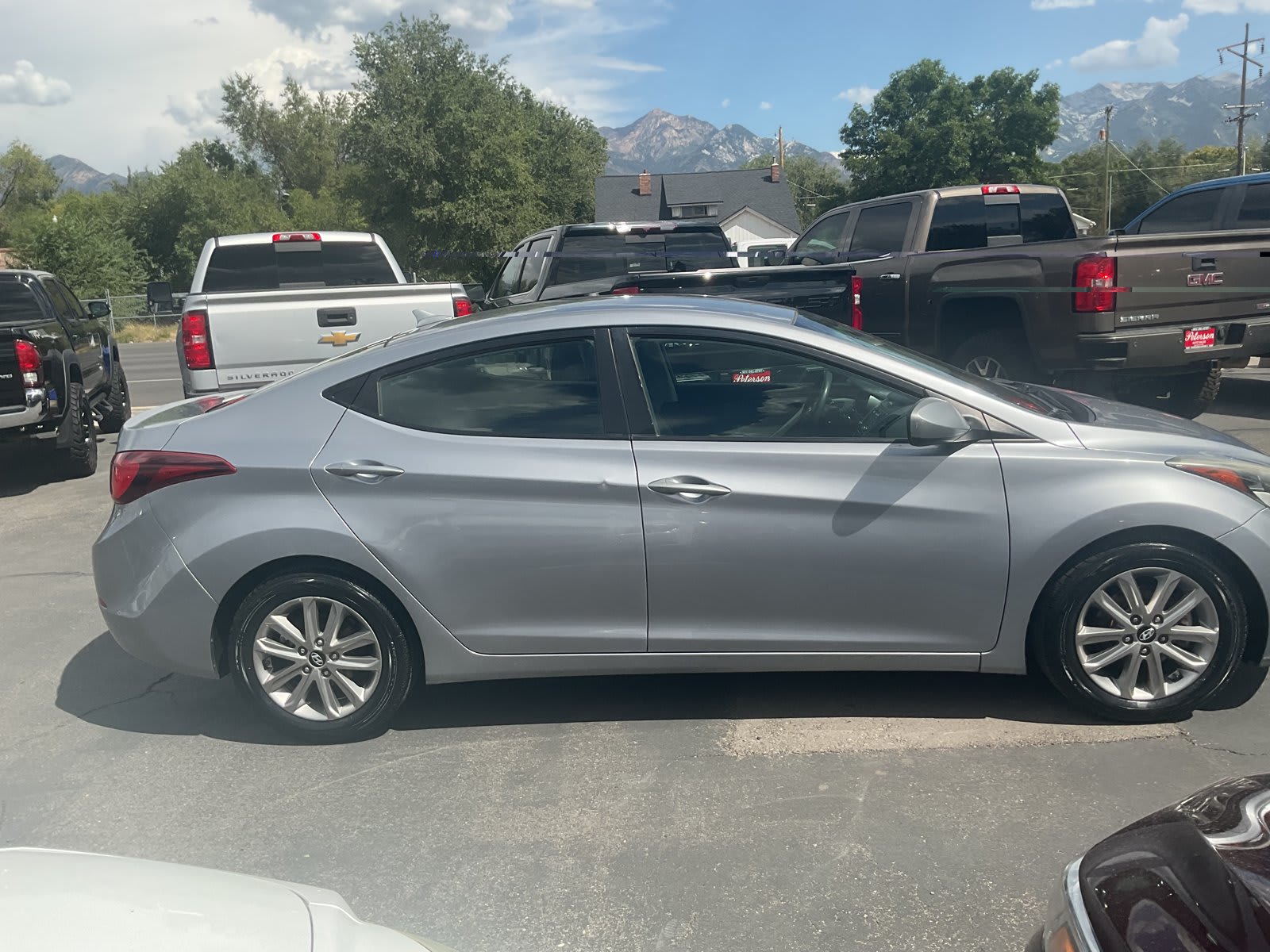 2015 Hyundai Elantra used 4dr car for sale at Peterson Auto Sales in Midvale, UT — photo 4 of 20