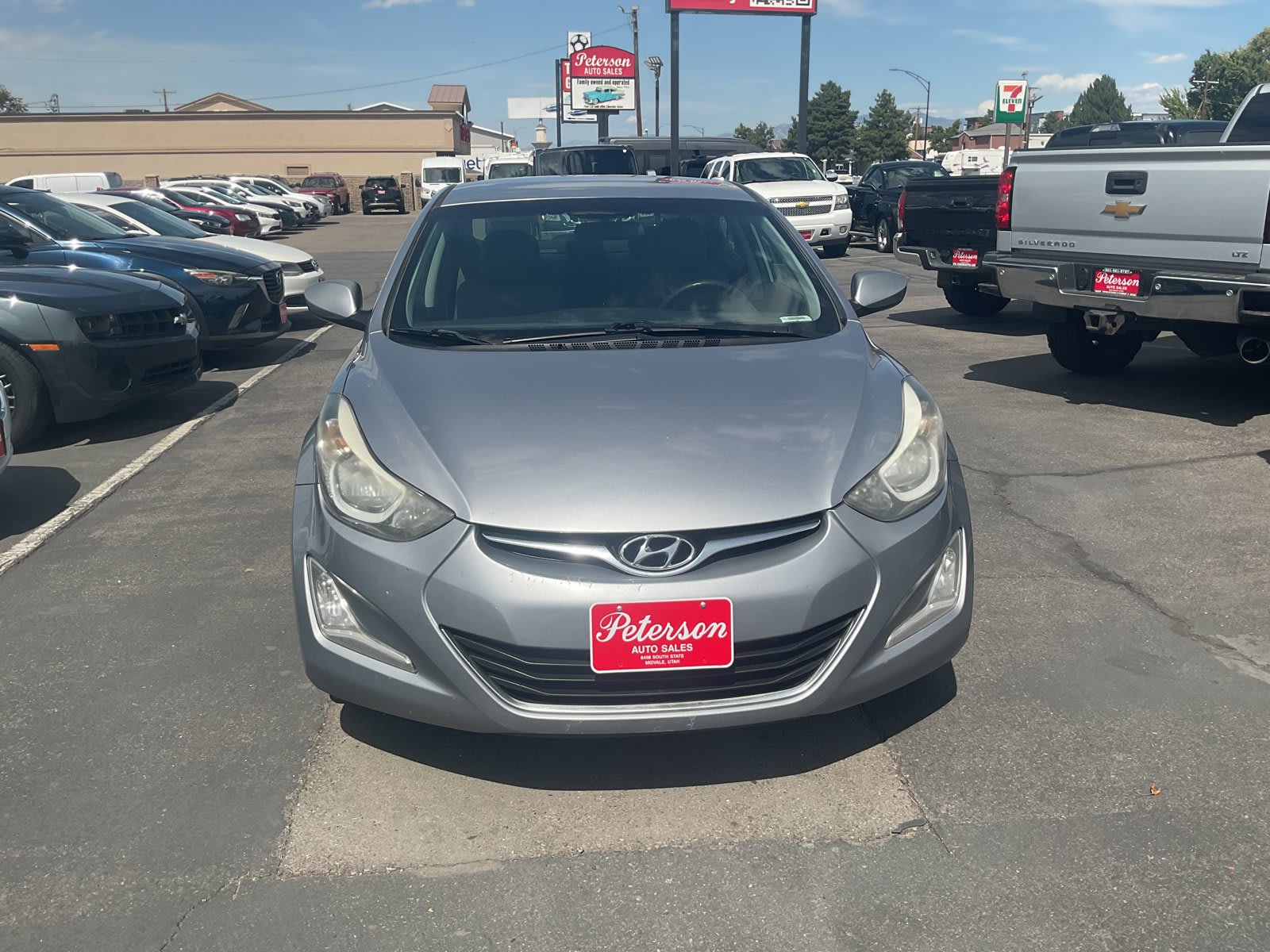 2015 Hyundai Elantra used 4dr car for sale at Peterson Auto Sales in Midvale, UT — photo 3 of 20